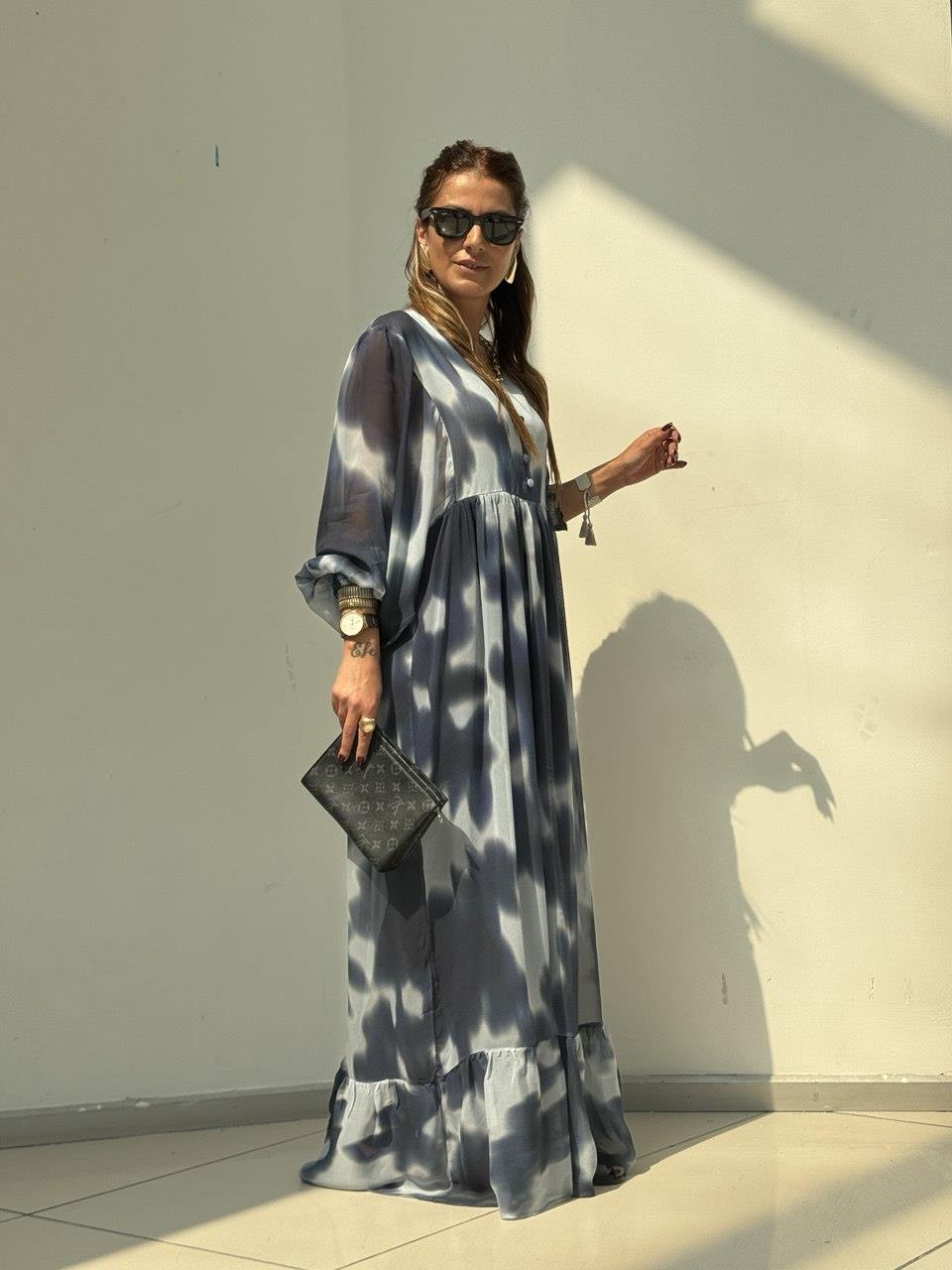 Orjinal Marka Şifon Elbise