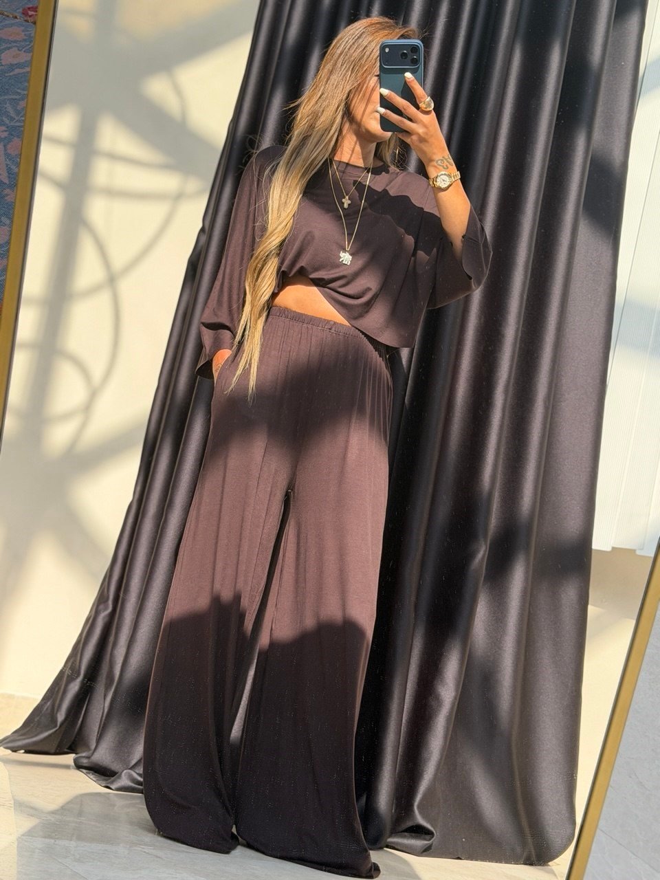 Oysho Model Takım Kahve