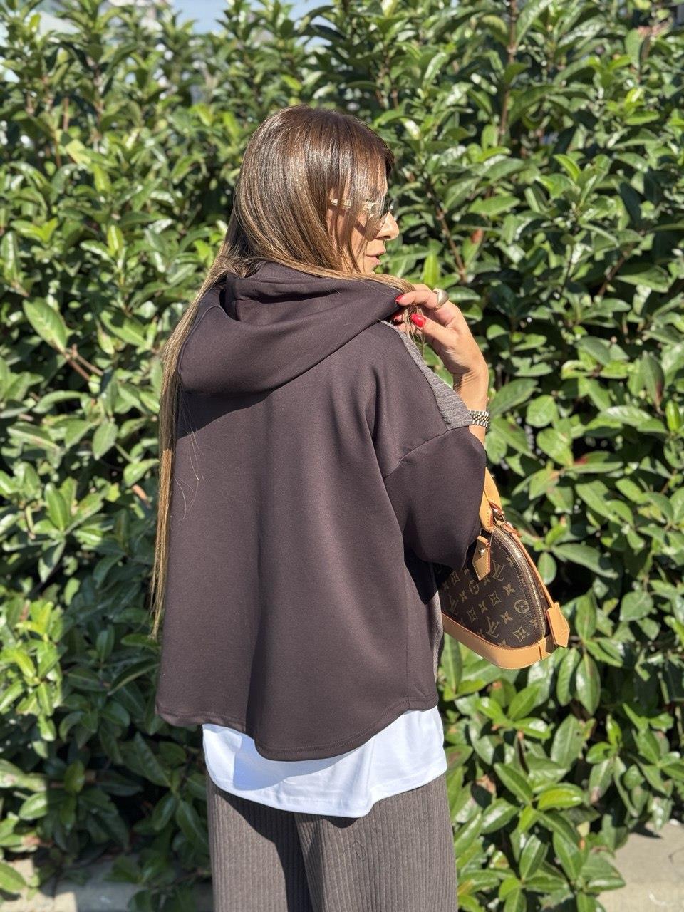 Oysho Model Triko Fitilli Takım Kahve