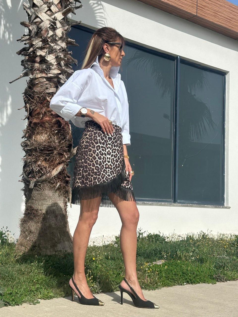 Püskül Detaylı Leo Etek