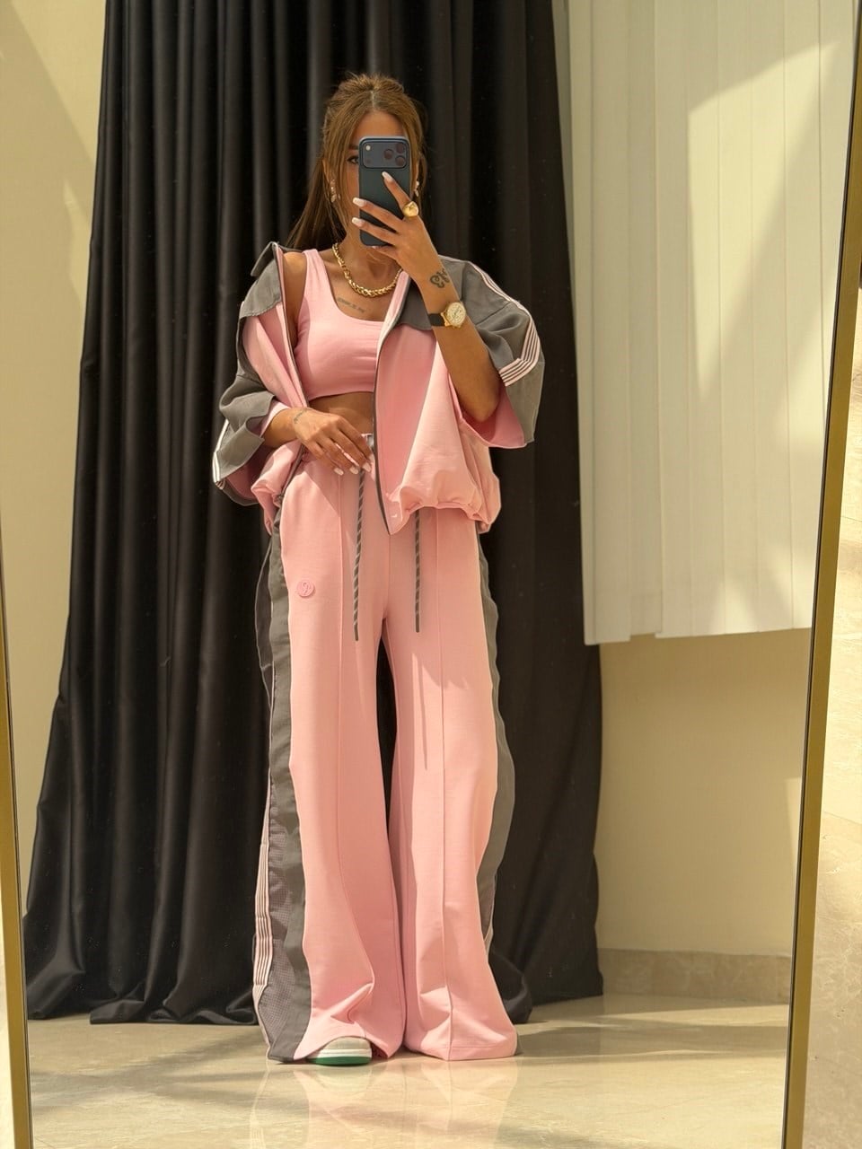 Tasarım Üçlü Takım Pembe