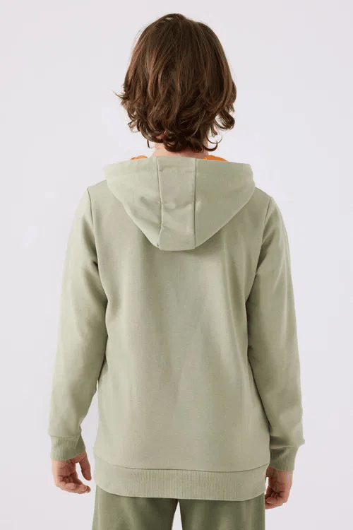 361W1IW KAPŞONU SWEAT 5/16 ERK KAPPA YEŞİL