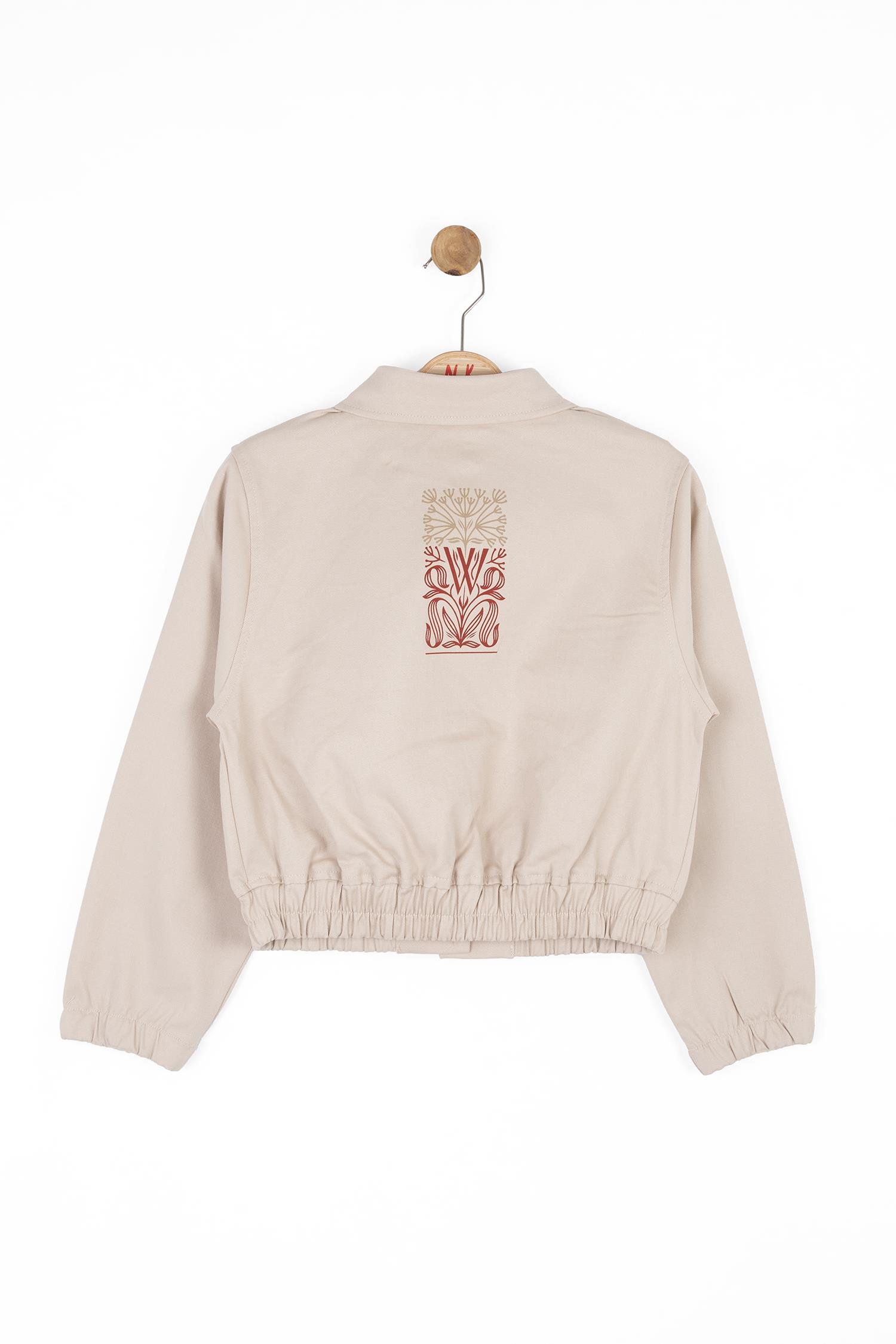 37324 ELOPE GÖMLEK 8/14 KIZ NK BEJ