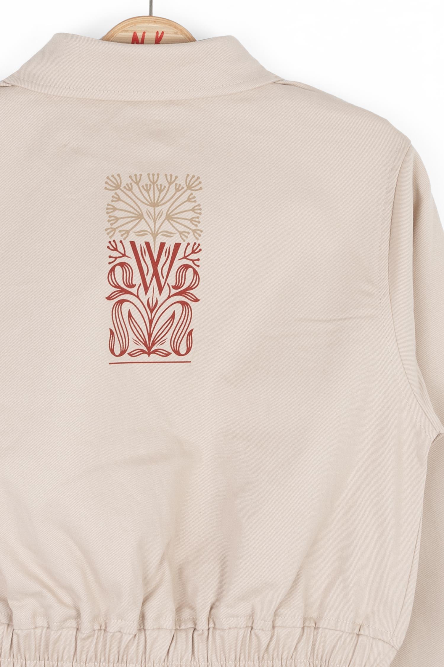 37324 ELOPE GÖMLEK 8/14 KIZ NK BEJ