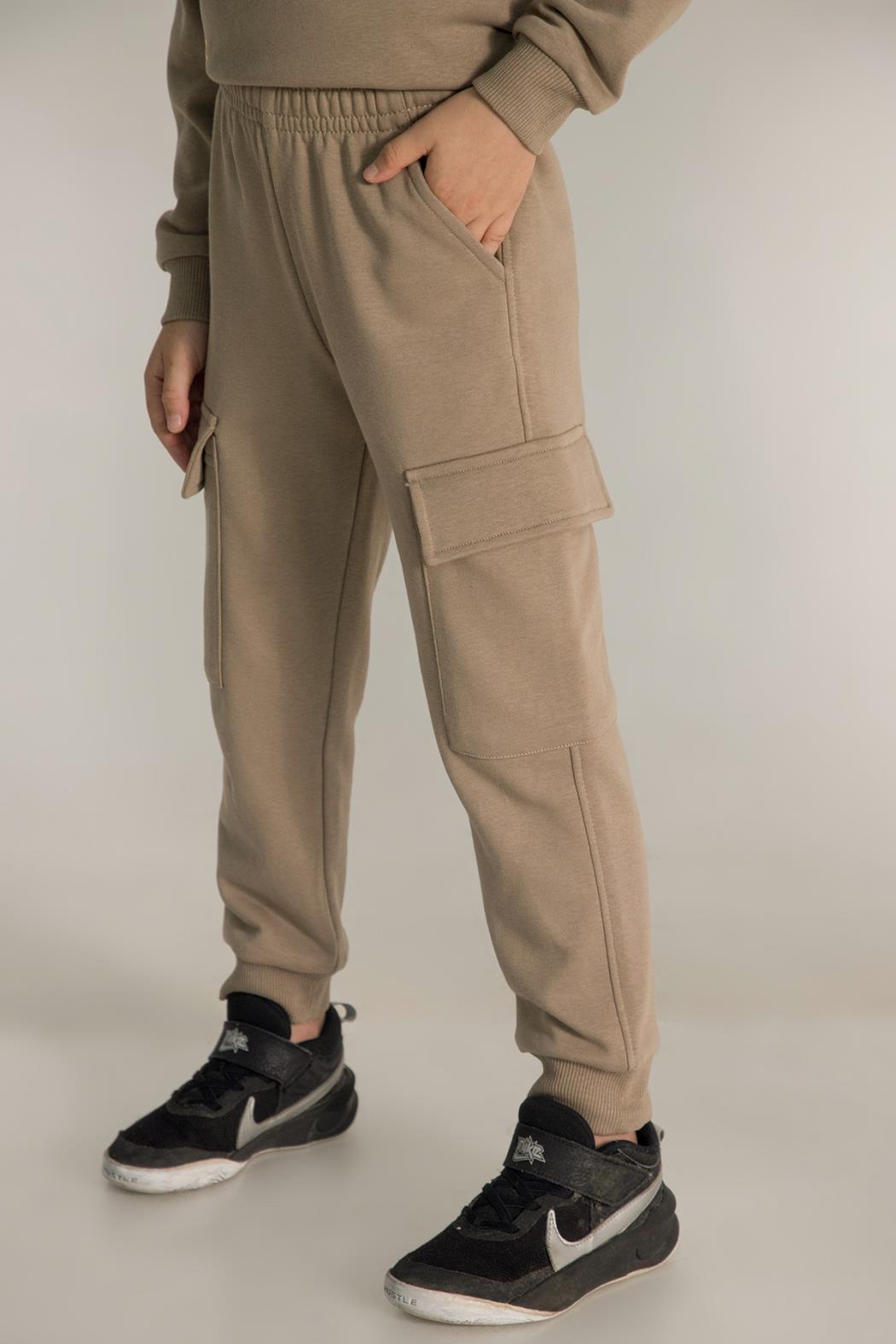 4038 KARGO CEPLİ TEK ALT 9/14 UNİSEX DMB BEJ