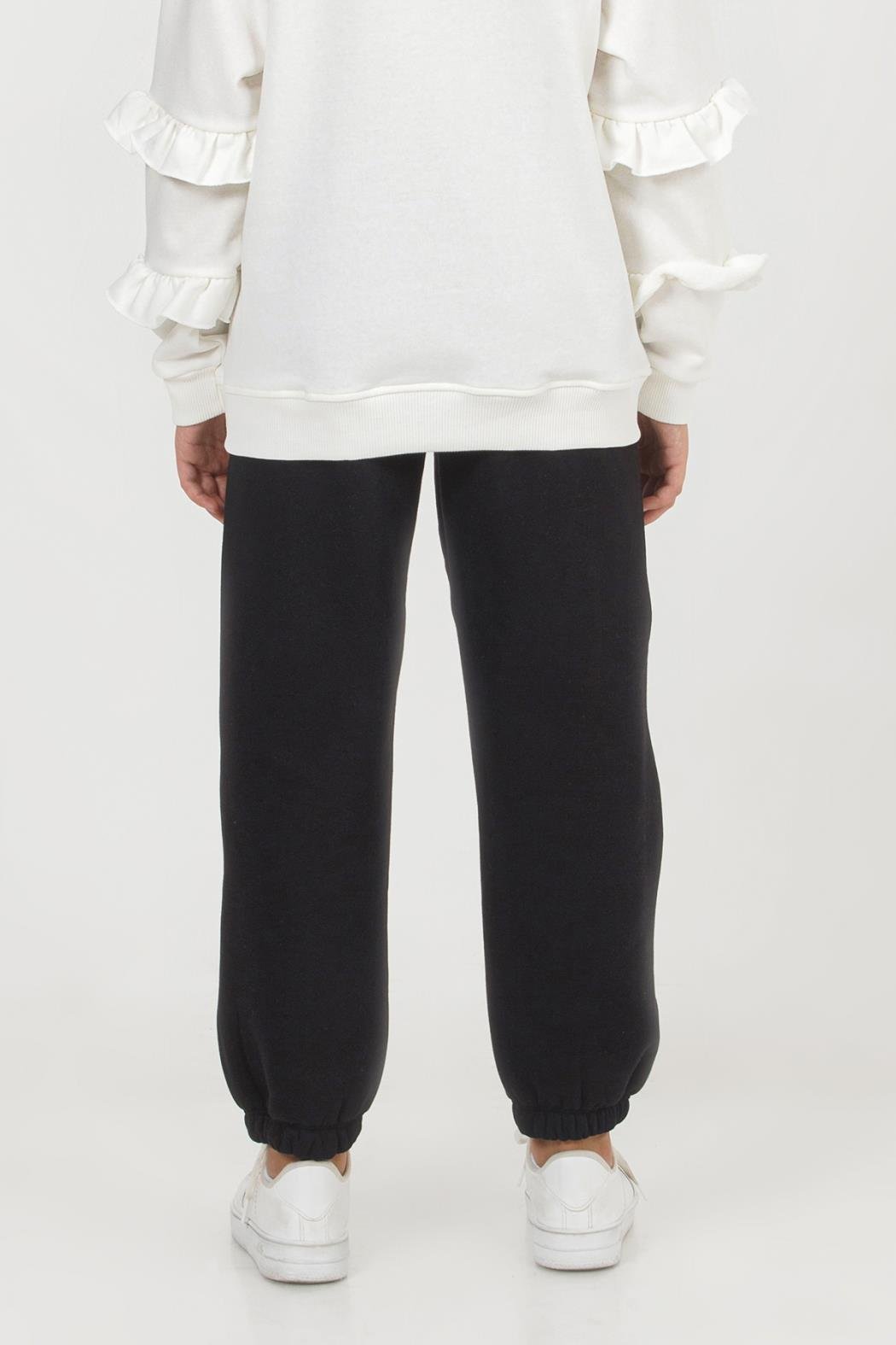 9035 EŞOFMAN ALT 9/14 KIZ DMB SİYAH