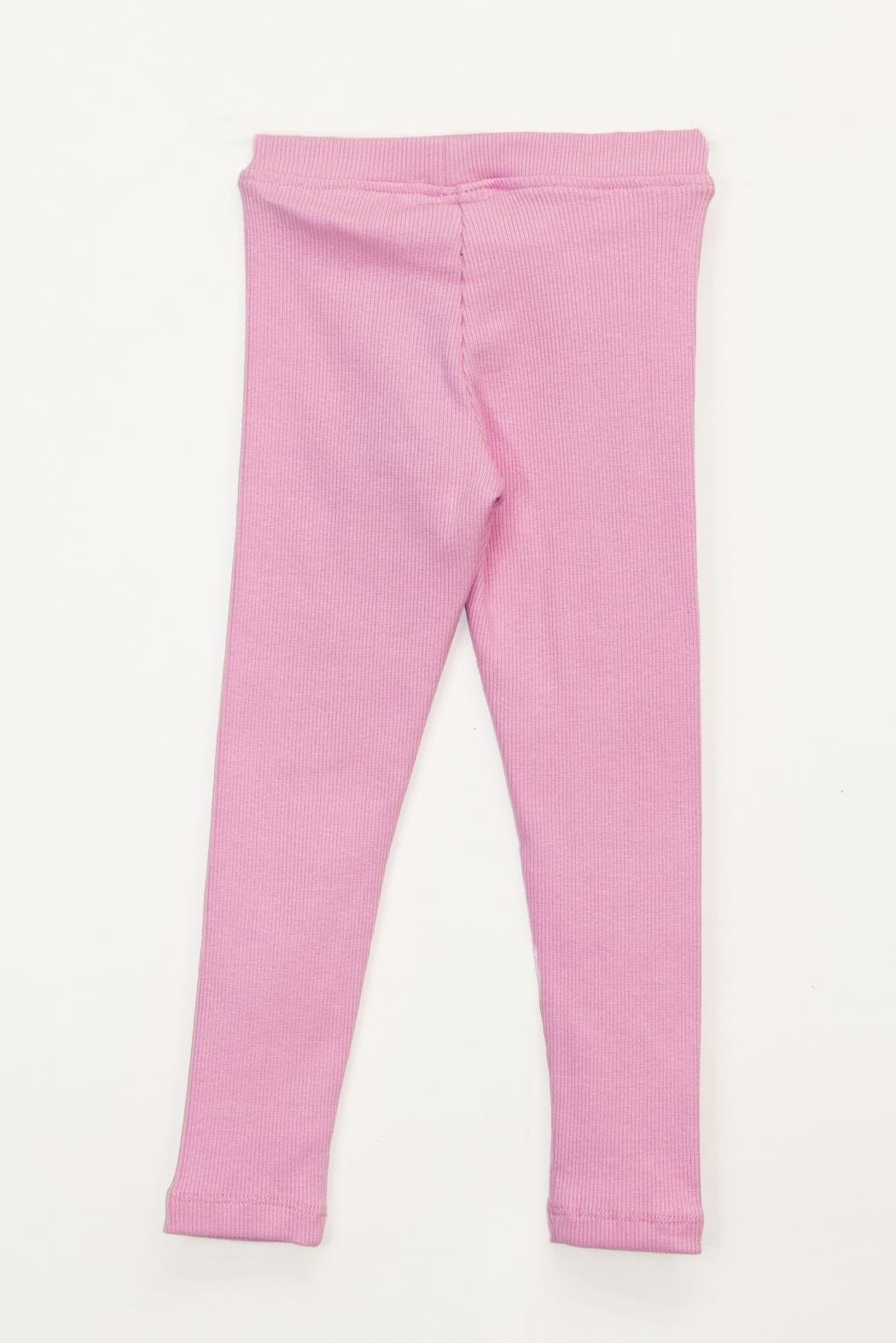 9235 FİTİLLİ TAYT 4/9 KIZ DMB PEMBE