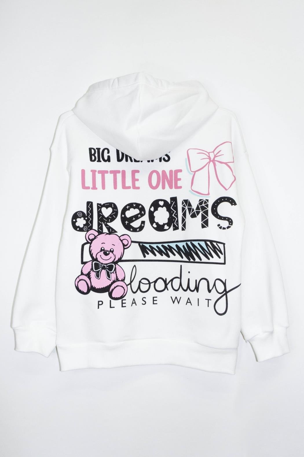 9803 BASKILI SWEATSHIRT 9/14 KIZ DMB EKRU