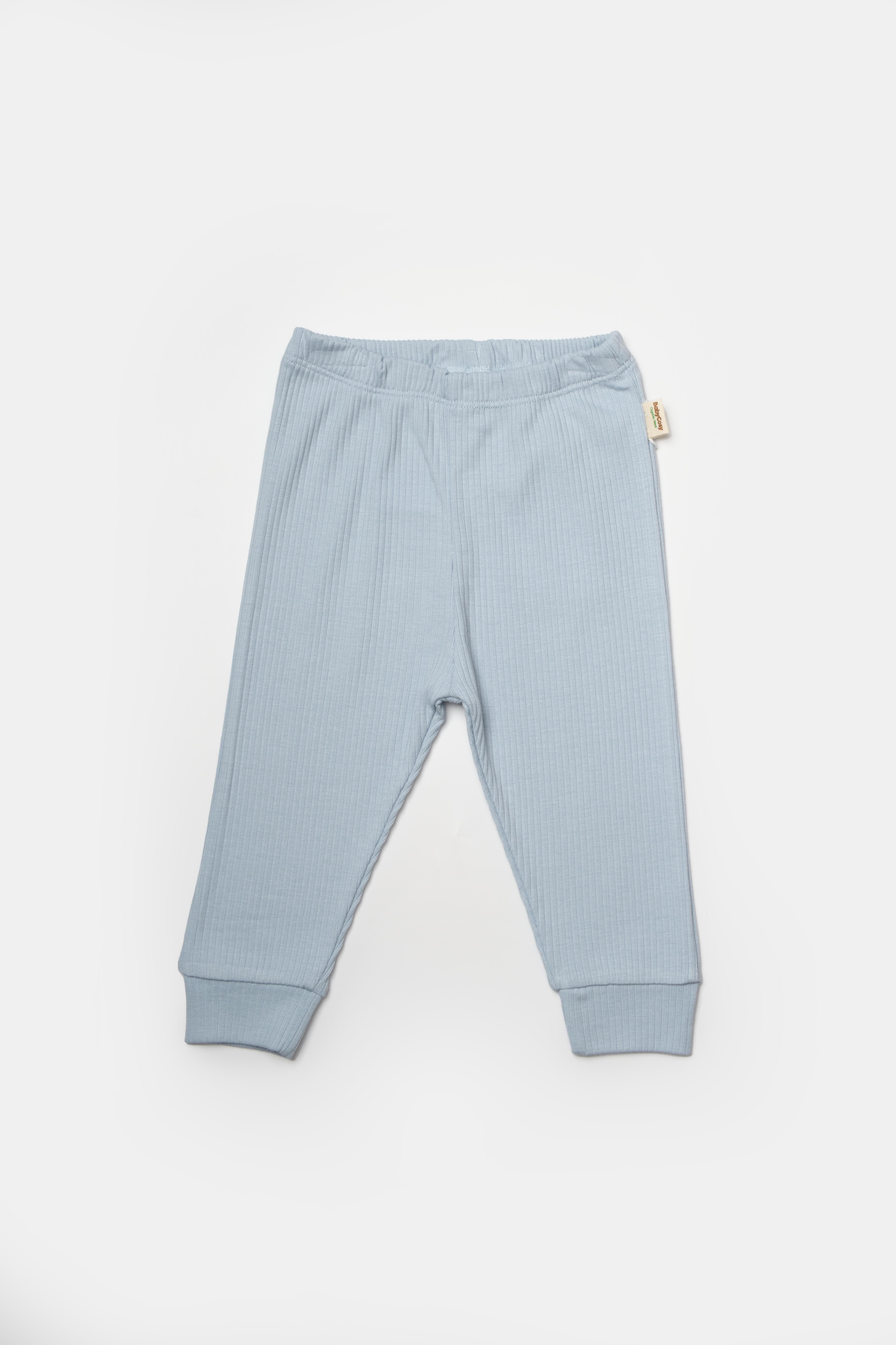 BabyCosy Erkek Bebek 2'Li Alt  3-24 Ay Mavi