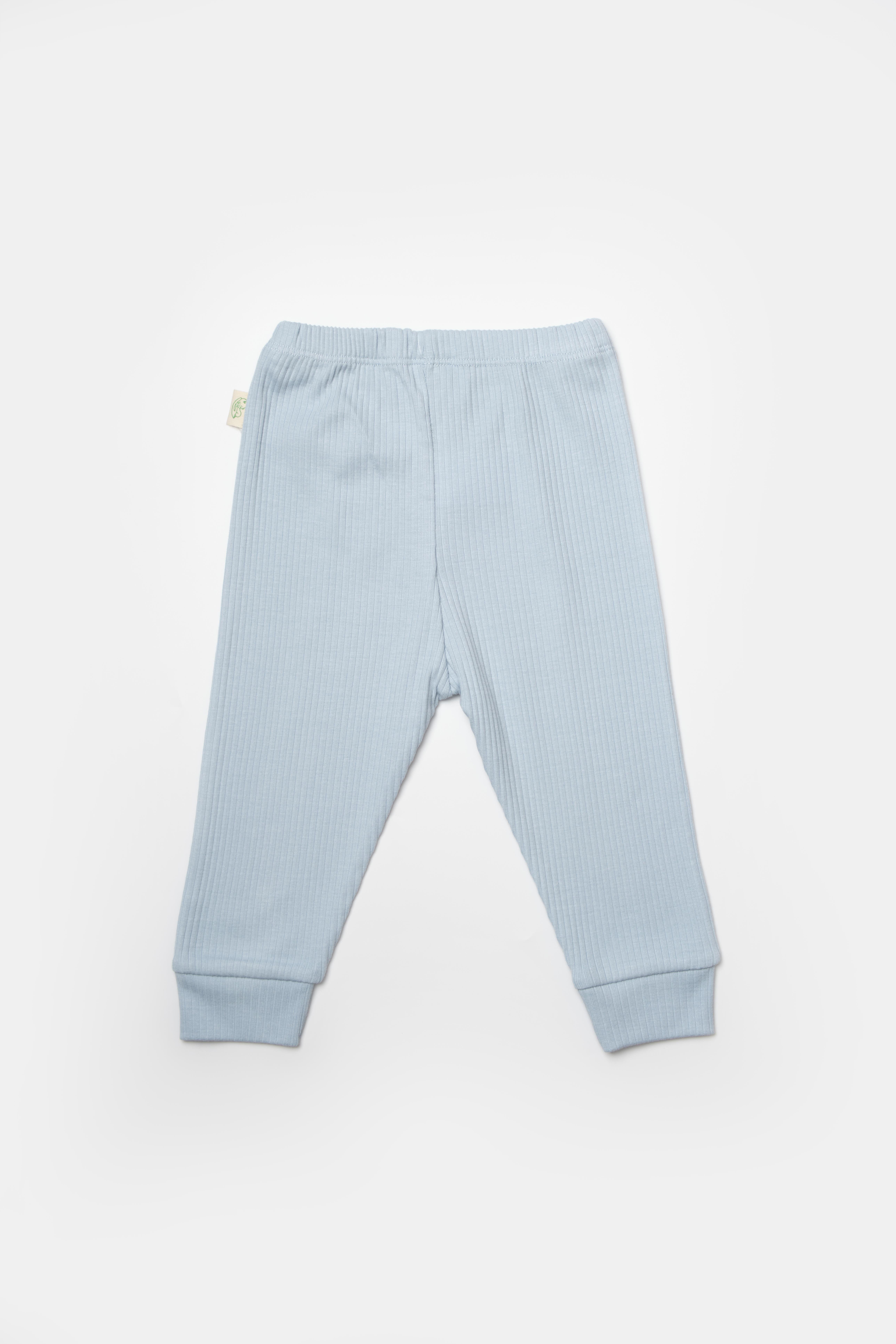 BabyCosy Erkek Bebek 2'Li Alt  3-24 Ay Mavi