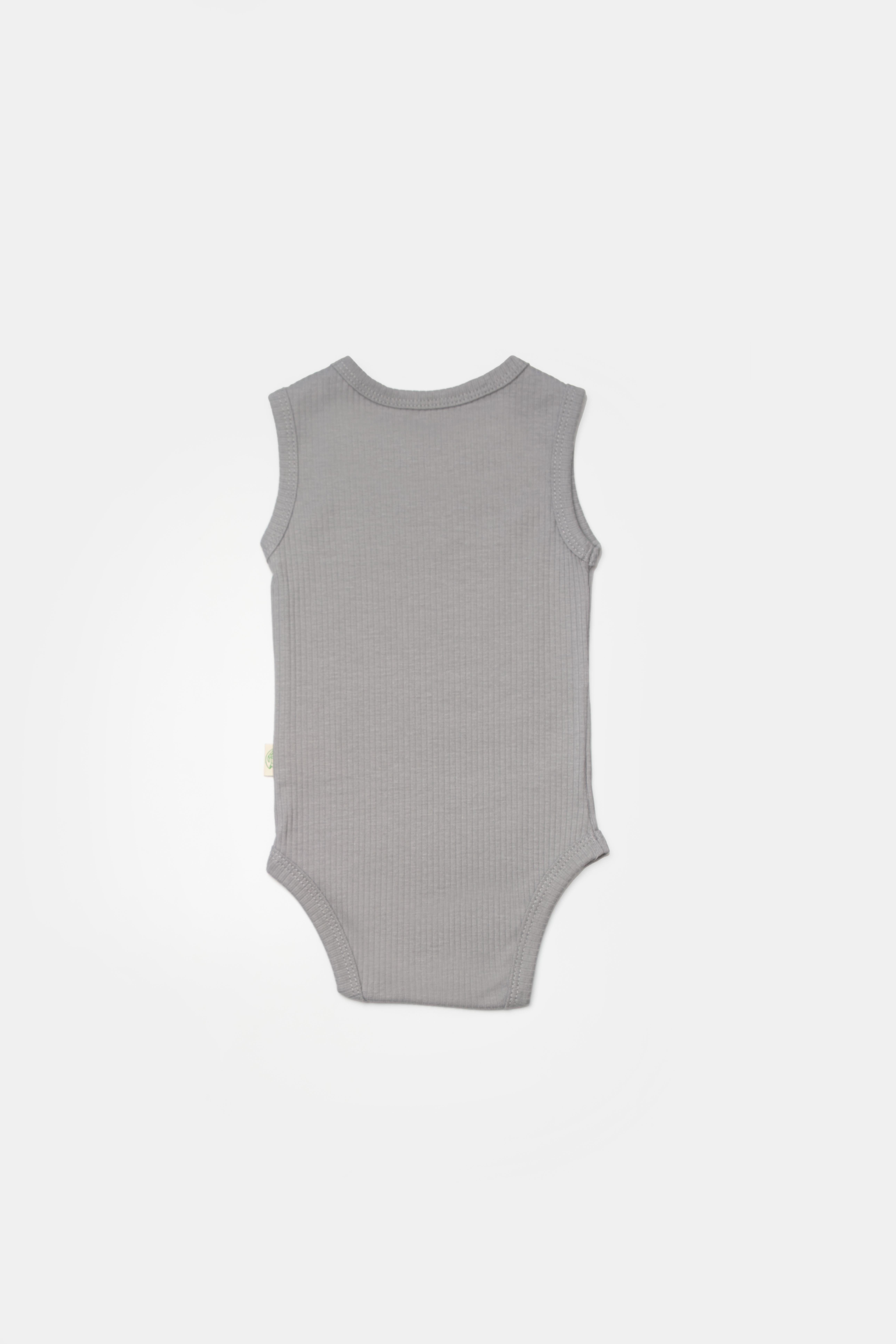 BabyCosy Erkek Bebek Çıtçıtlı 2'Li Atlet Badi 3-24 Ay Mavi