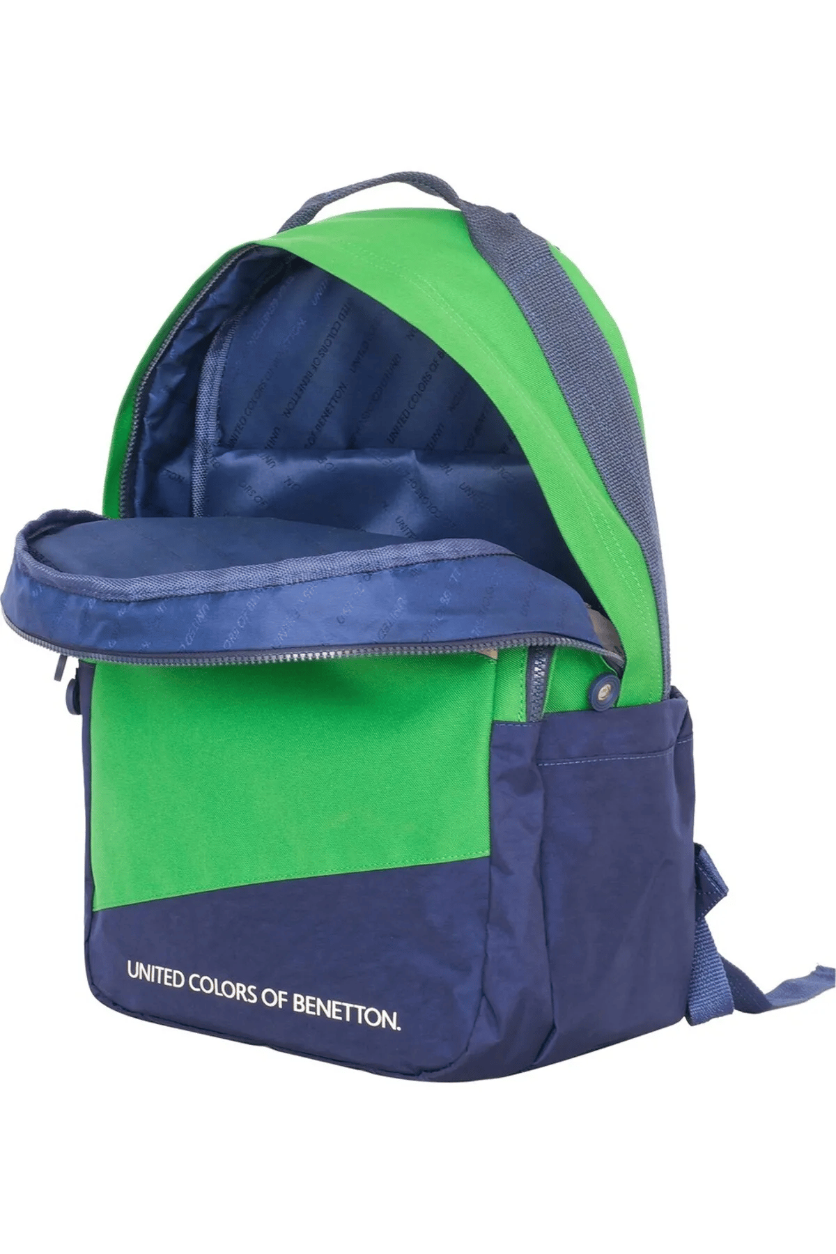 Benetton. Color Blocking Erkek Çocuk Sırt Çantası Lacivert