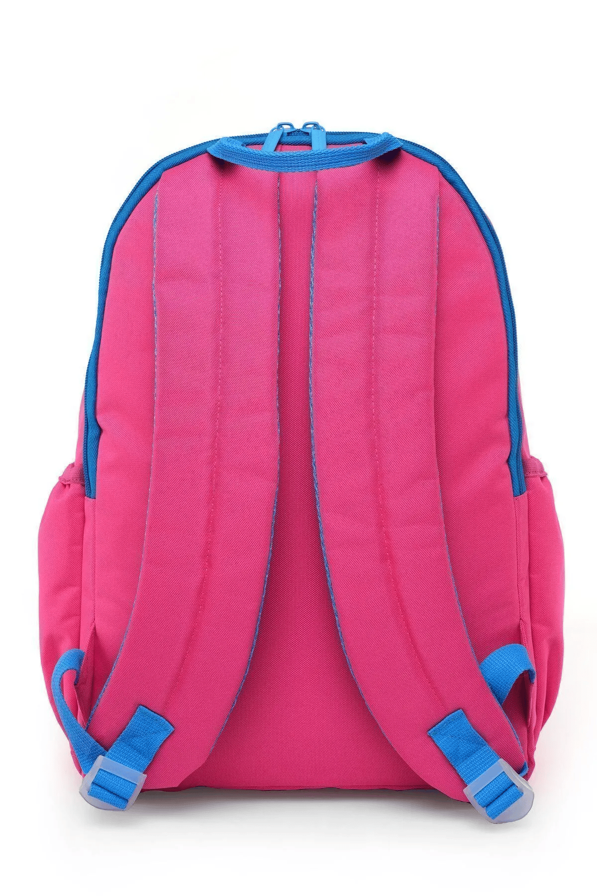 Benetton 1965 Çift Ön Cepli Kız Çocuk Sırt Çantası Fuşya