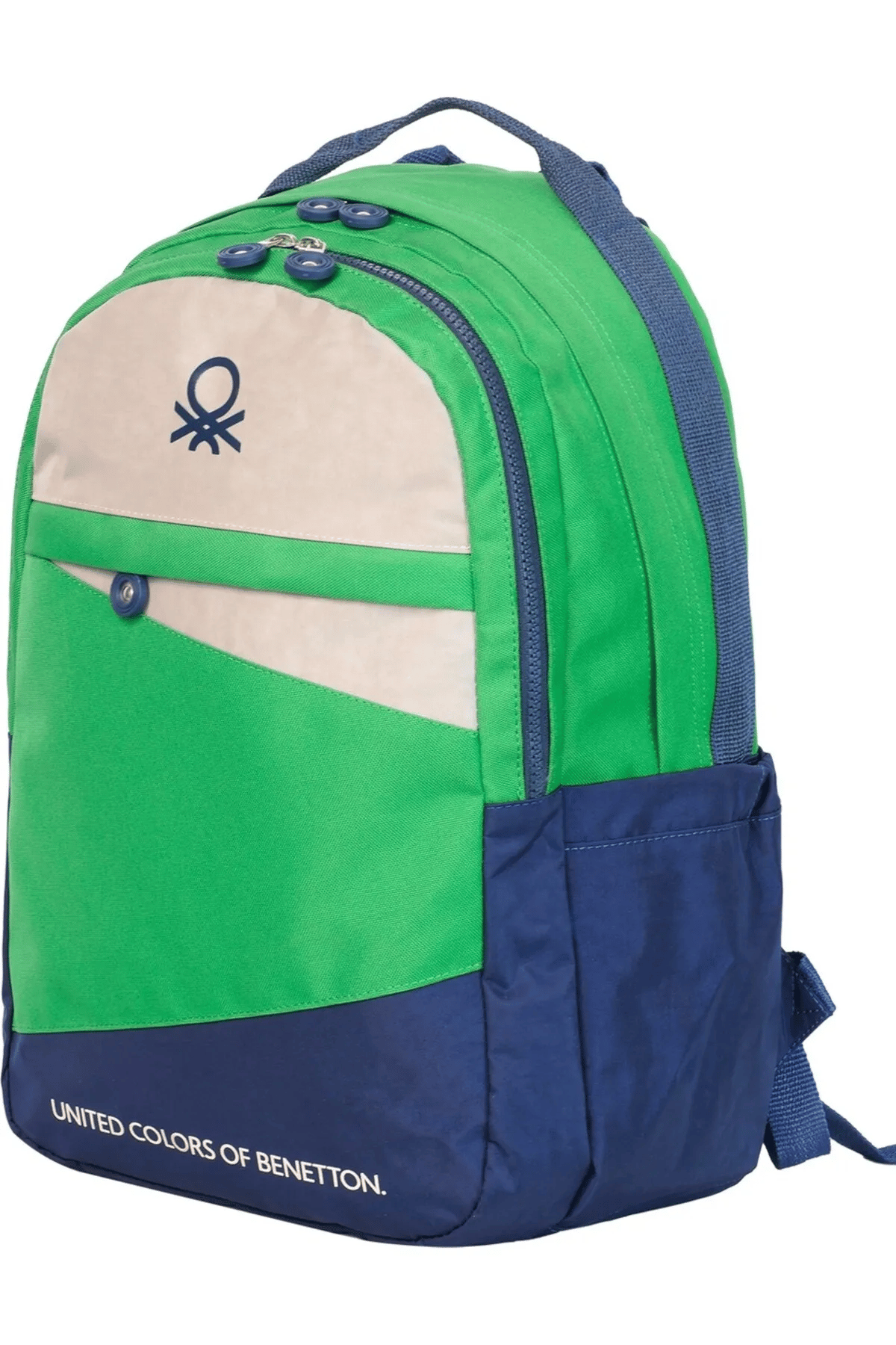 Benetton. Color Blocking Erkek Çocuk Sırt Çantası Lacivert
