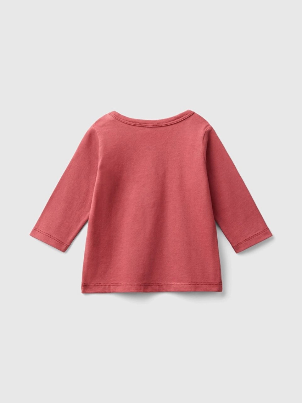 Benetton Erkek Bebek Gizli Çıtçıtlı Sweatshirt 1-18Ay TARÇIN