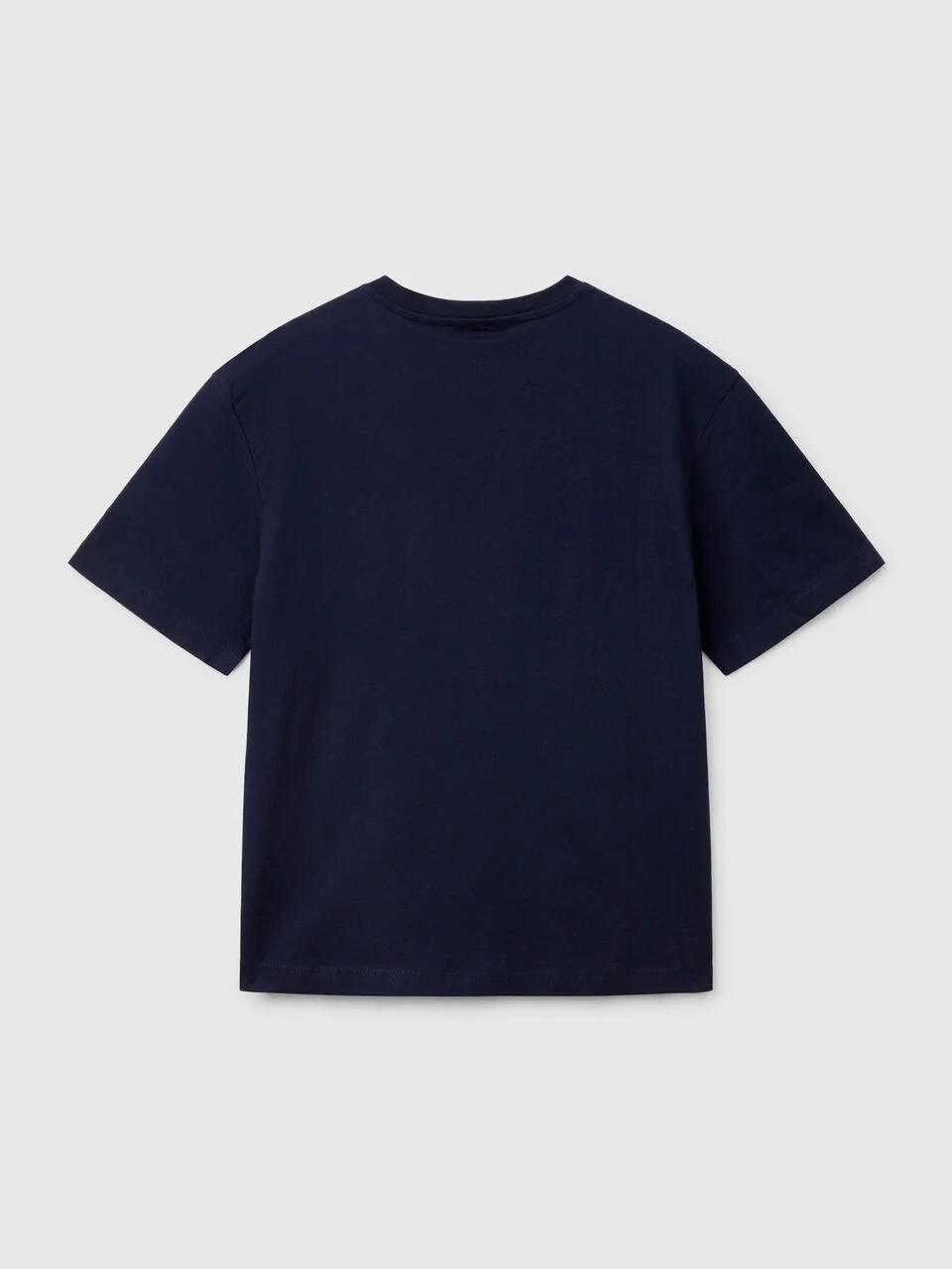 Benetton Erkek Çocuk Basketbol Baskılı Tshirt 6-14 Yaş Lacivert