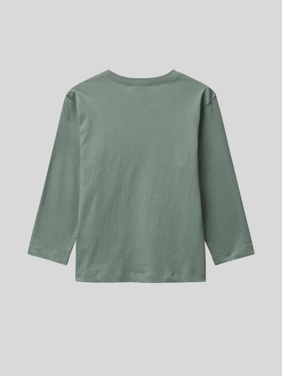Benetton Erkek Çocuk Baskılı Sweatshirt 1-6 Yaş Haki