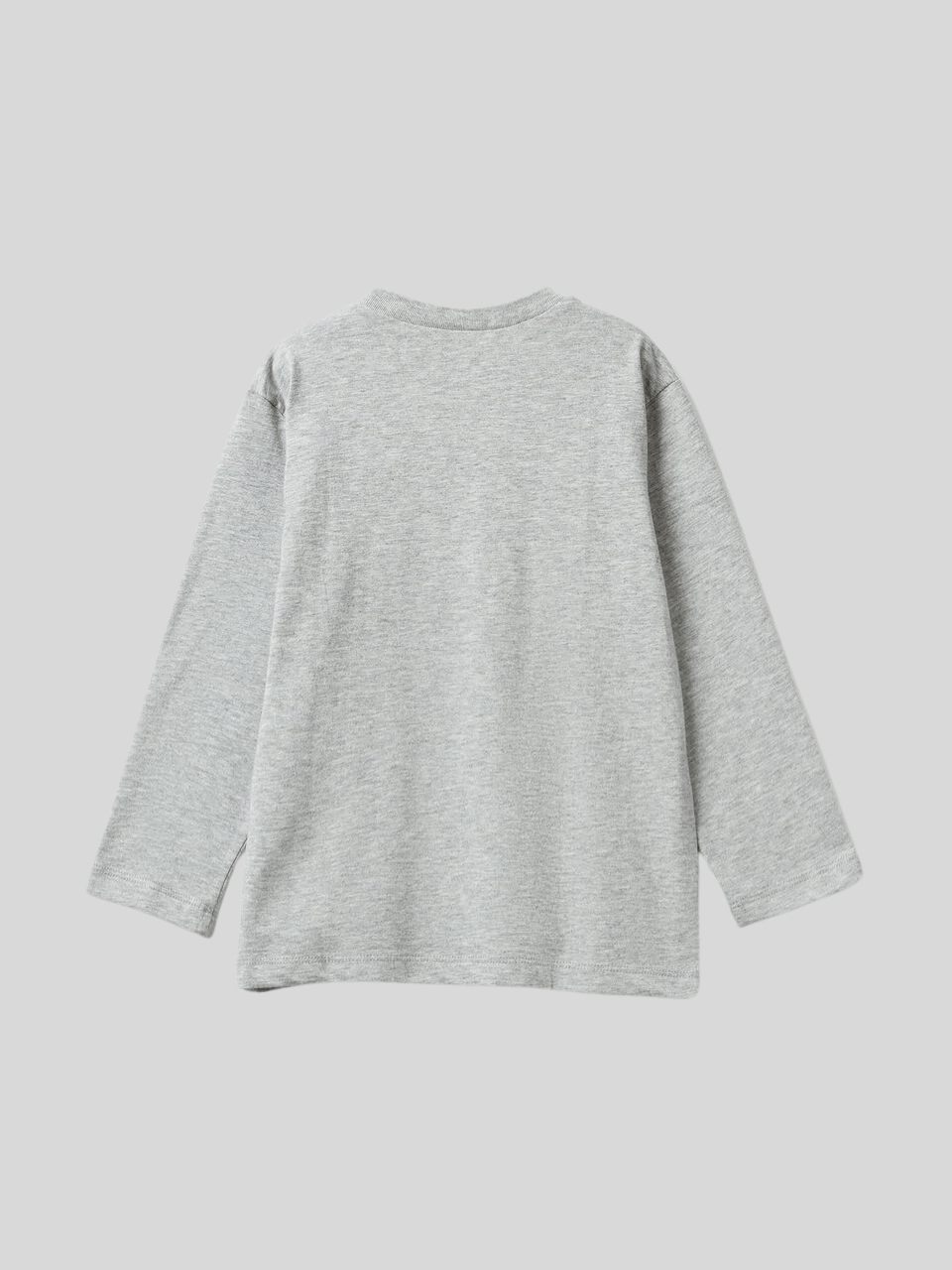 Benetton Erkek Çocuk Baskılı Sweatshirt 1-6 Yaş Gri