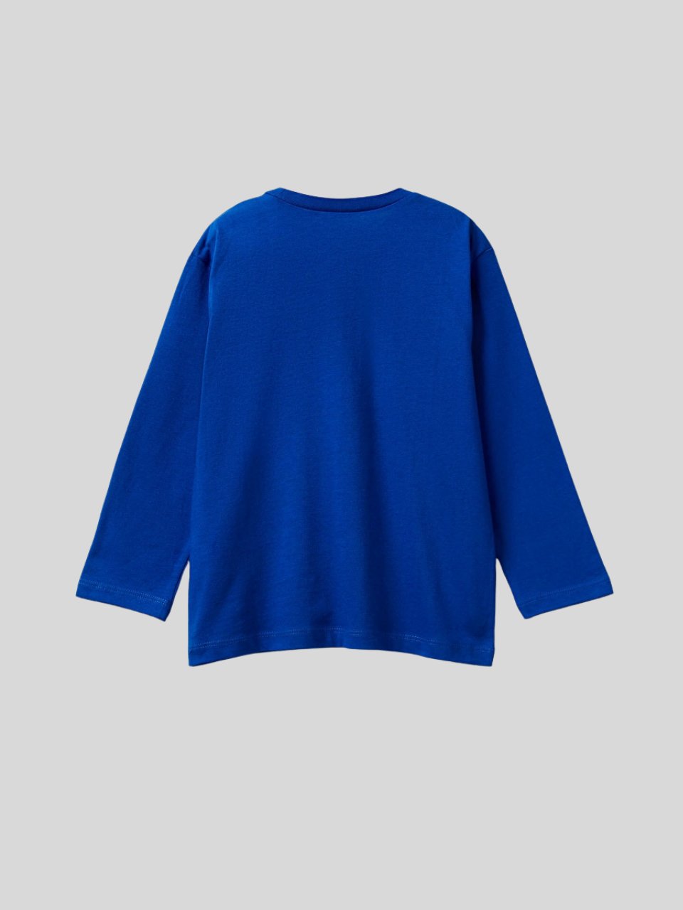 Benetton Erkek Çocuk Baskılı Sweatshirt 1-6 Yaş Mavi