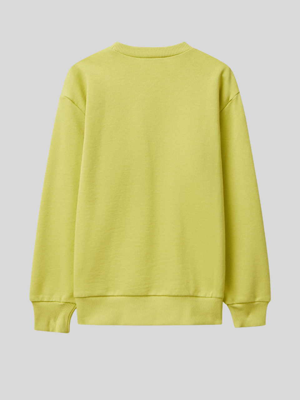 Benetton Erkek Çocuk Baskılı Sweatshirt 6-14 Yaş HARDAL