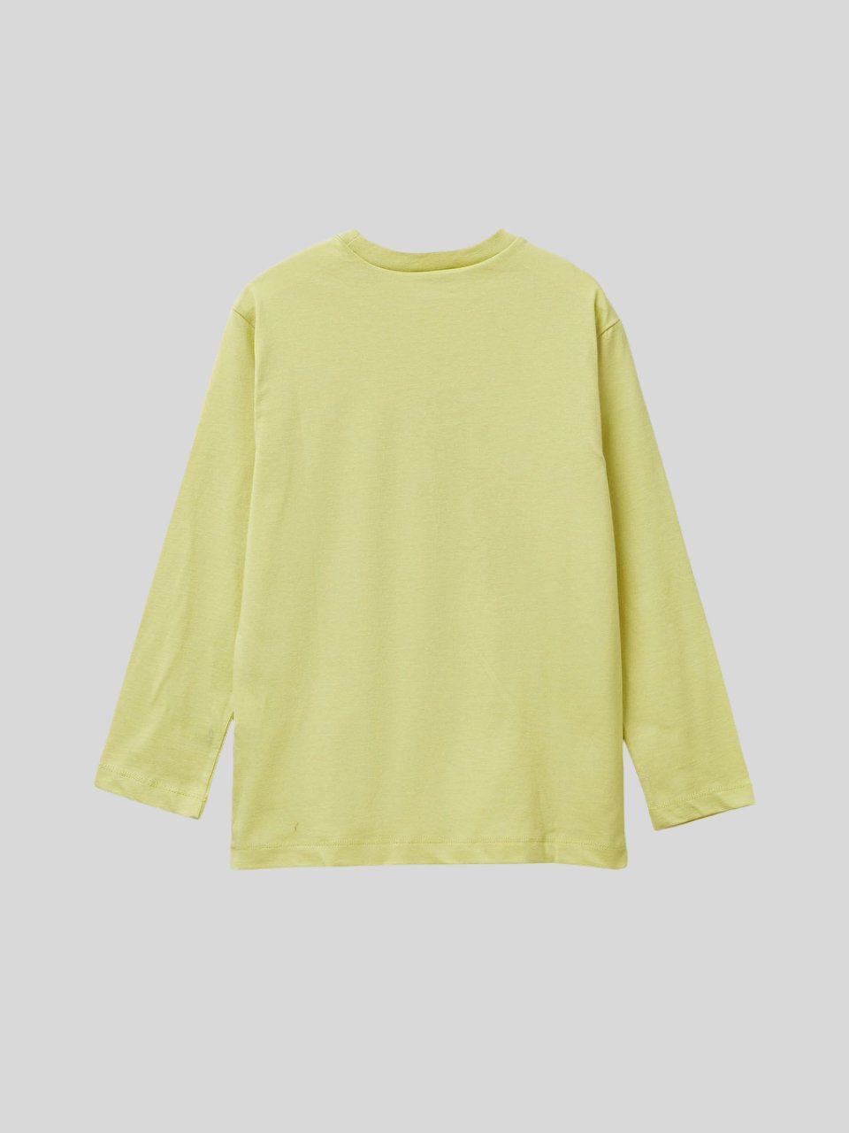 Benetton Erkek Çocuk Baskılı Sweatshirt 6-14 Yaş Sarı