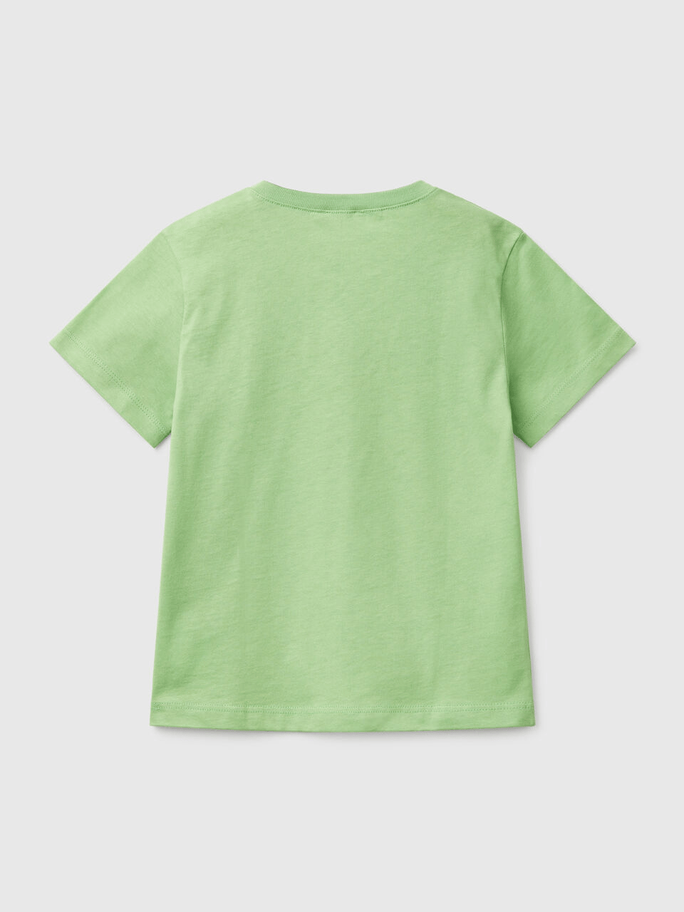 Benetton Erkek Çocuk Baskılı Tshirt 1-6 Yaş Yeşil
