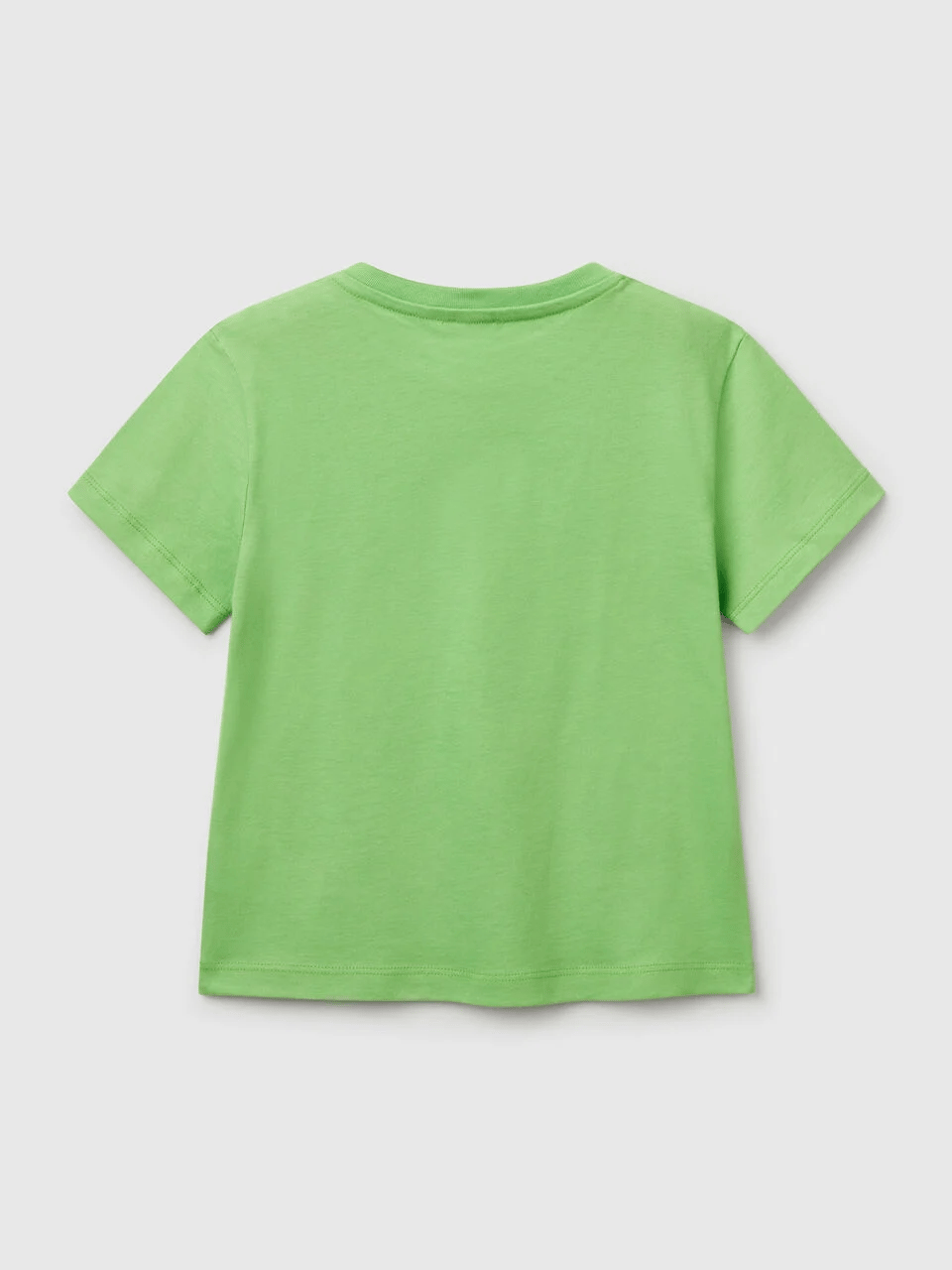 Benetton Erkek Çocuk Baskılı Tshirt 1-6 Yaş Yeşil