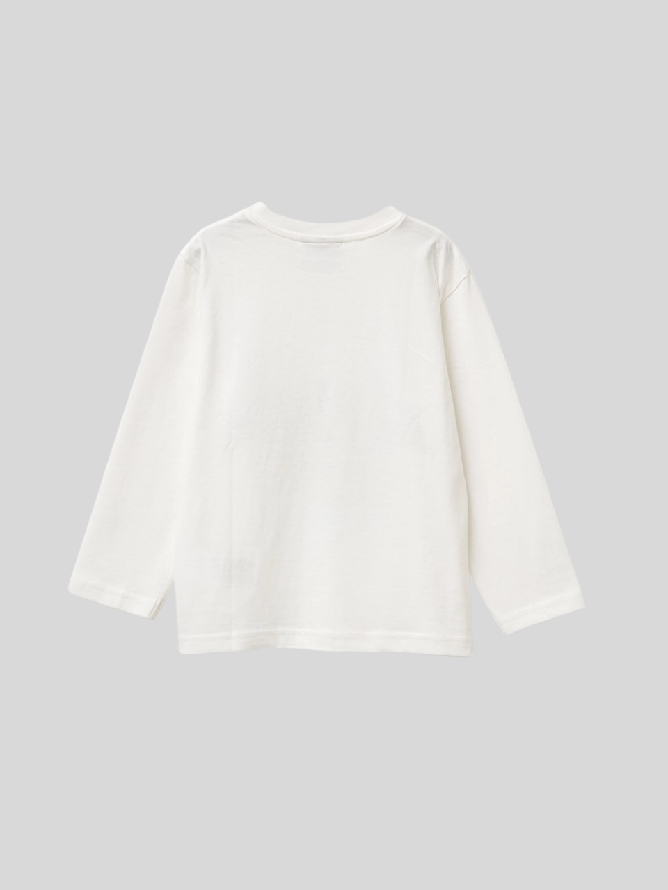 Benetton Erkek Çocuk Batmobil Sweatshirt 1-6 Yaş Beyaz