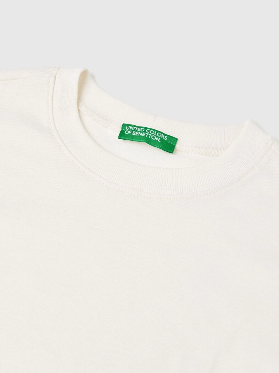Benetton Erkek Çocuk Fotoraf Baskılı Sweatshirt 1-6 Yaş EKRU