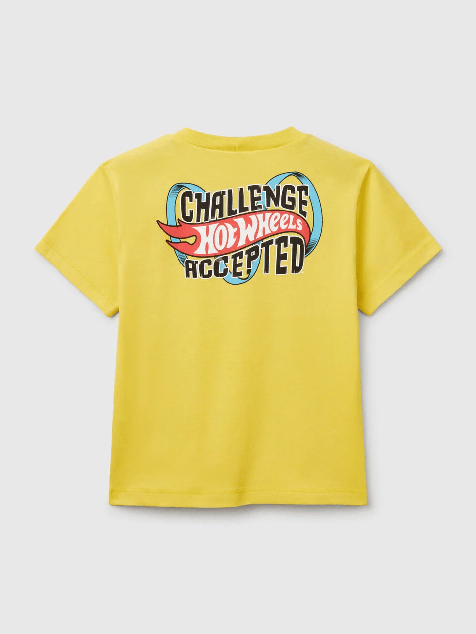 Benetton Erkek Çocuk Hot Wheels Tshirt 1-6 Yaş Sarı