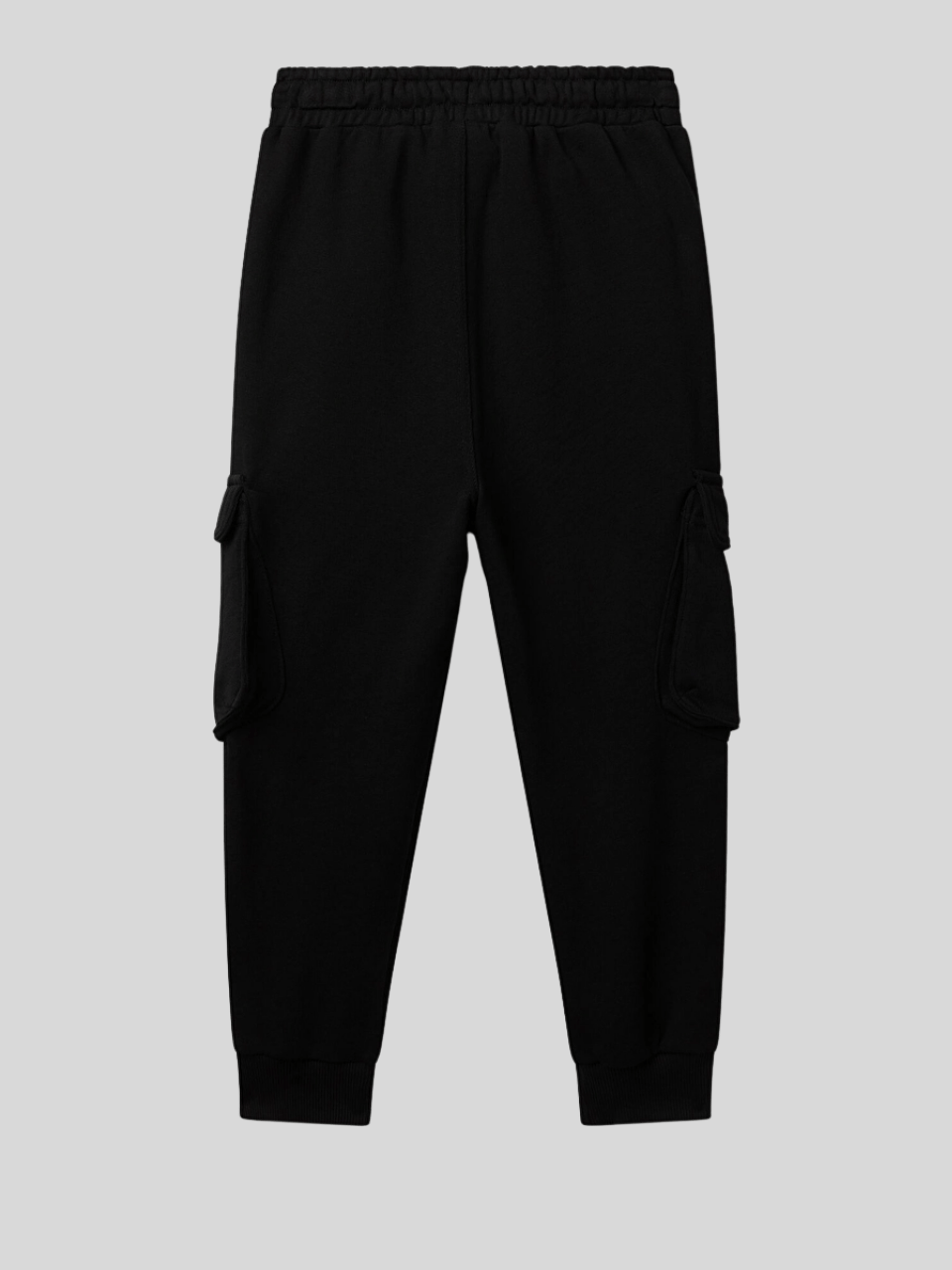 Benetton Erkek Çocuk Kargo Cepli Tek Alt 6-14 Yaş Siyah