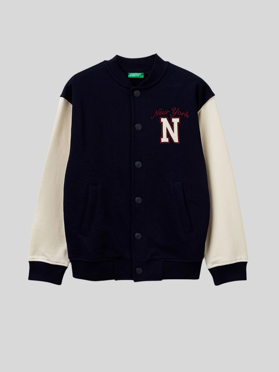 Benetton Erkek Çocuk Kolej Mont 6-14 Yaş Lacivert