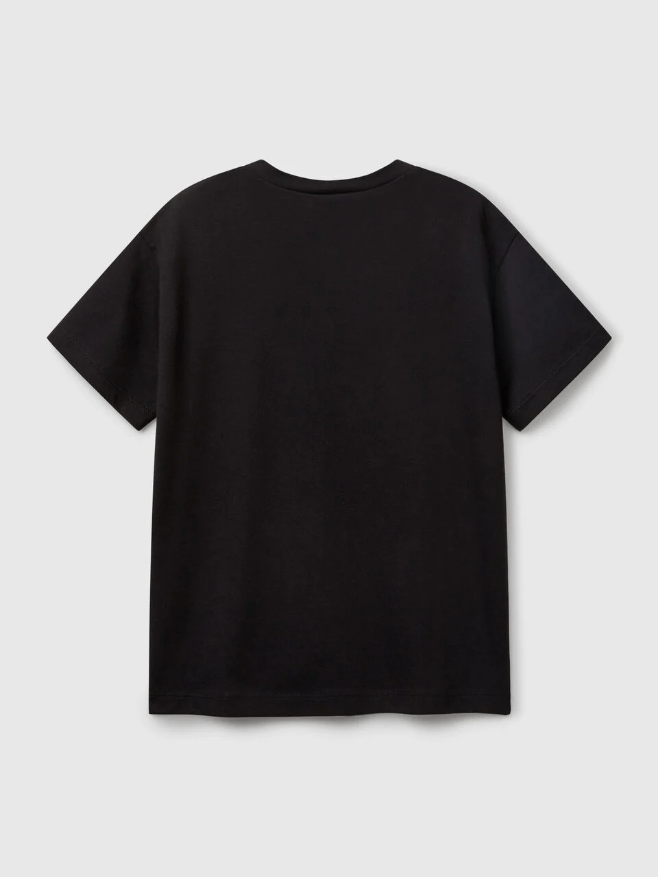 Benetton Erkek Çocuk Marvel Tshirt 6-14 Yaş Siyah