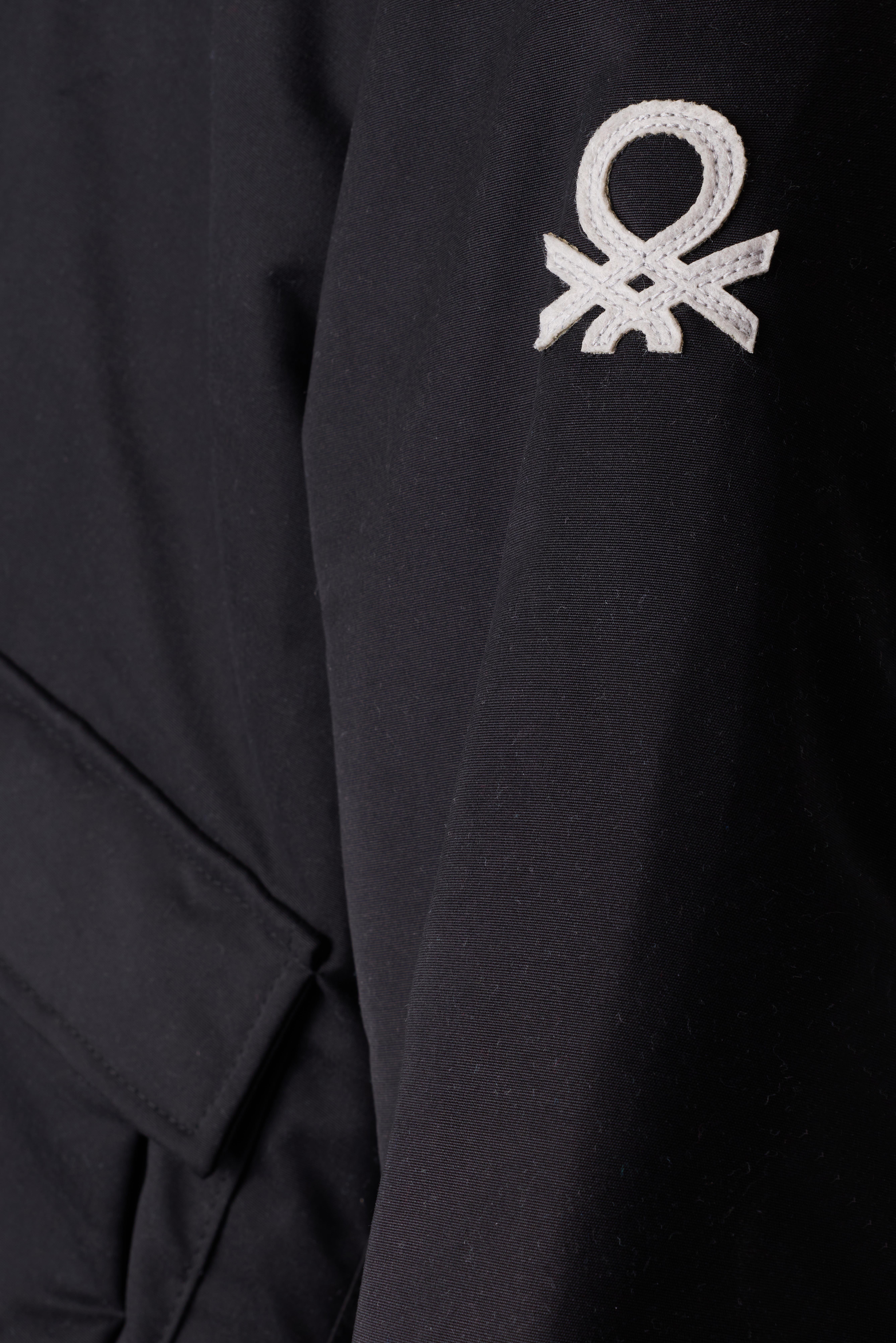 Benetton Erkek Çocuk Mont 4-14 Yaş Siyah