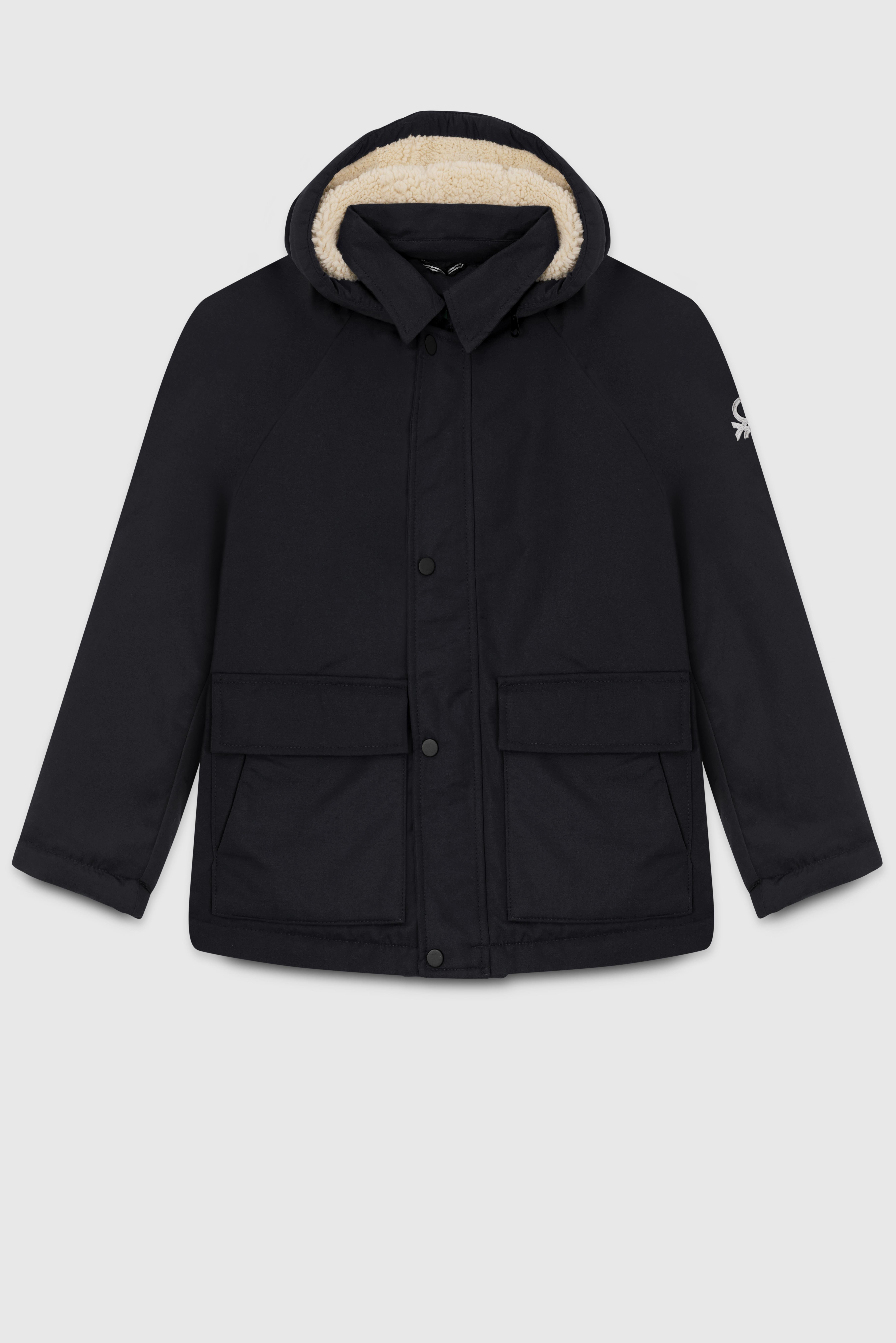 Benetton Erkek Çocuk Mont 4-14 Yaş Siyah