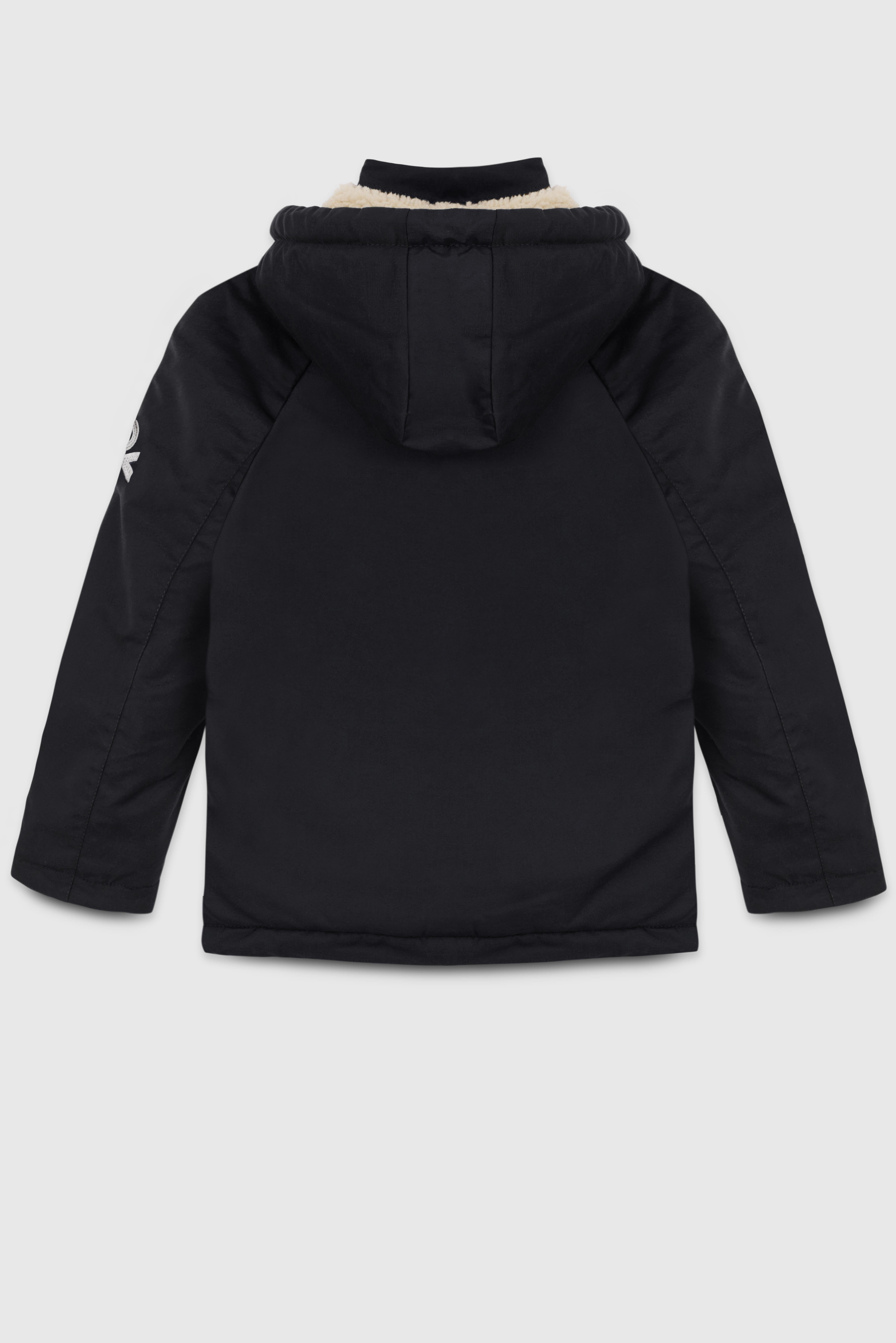 Benetton Erkek Çocuk Mont 4-14 Yaş Siyah