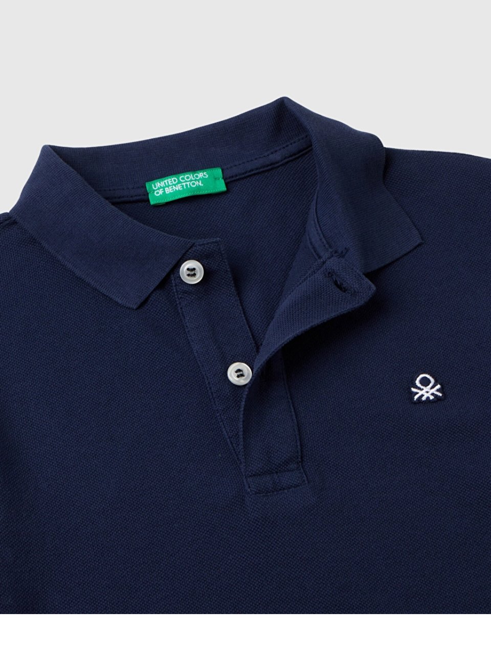 Benetton Erkek Çocuk Polo Yaka Tshirt 6-14 Yaş Lacivert