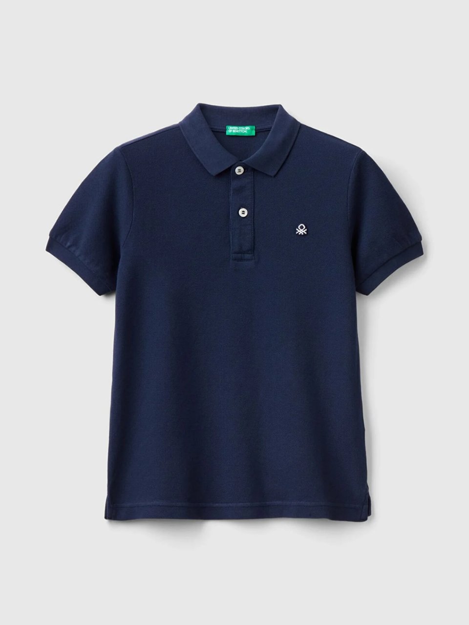Benetton Erkek Çocuk Polo Yaka Tshirt 6-14 Yaş Lacivert