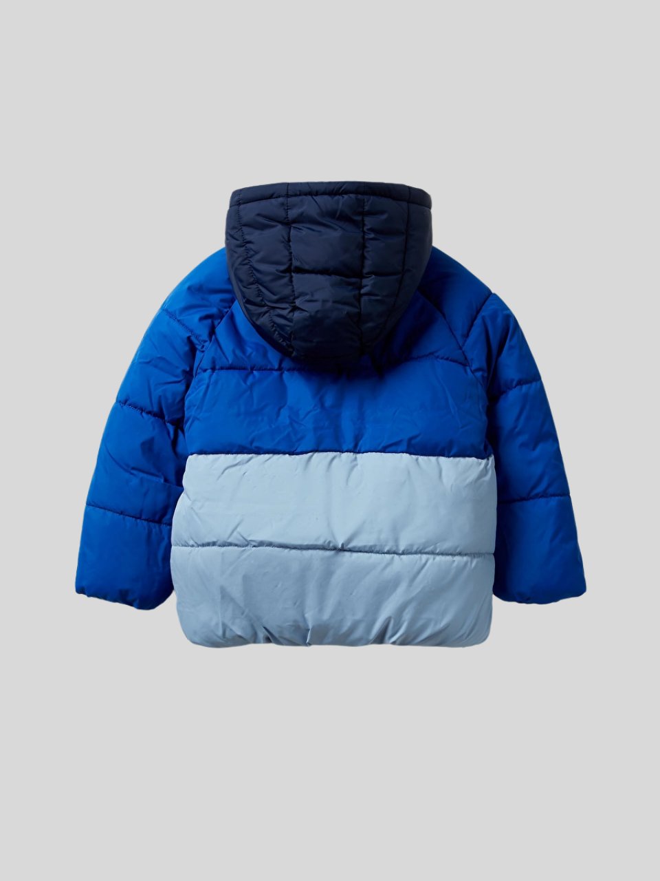 Benetton Erkek Çocuk Renkli Mont 1-6 Yaş Açık Mavi