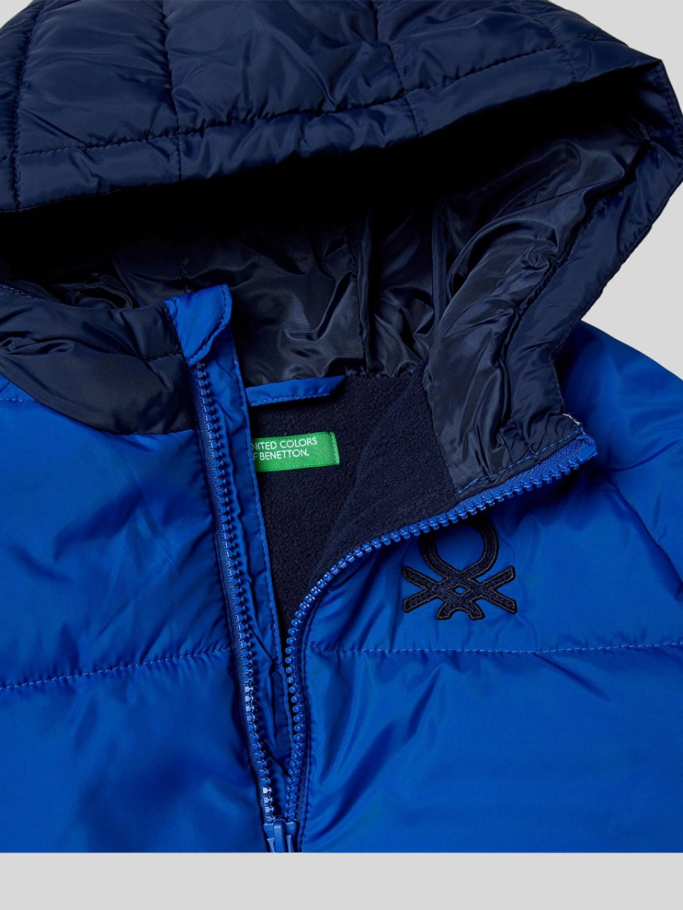 Benetton Erkek Çocuk Renkli Mont 1-6 Yaş Açık Mavi