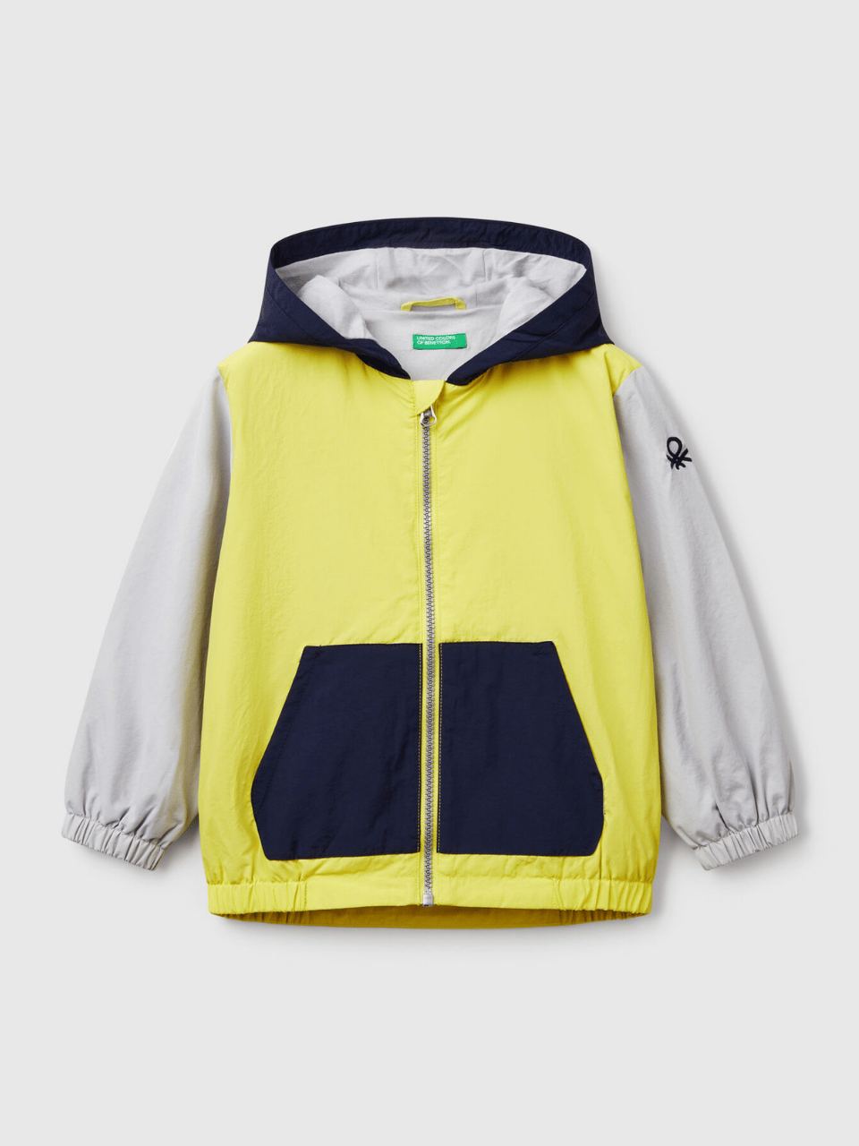 Benetton Erkek Çocuk Renkli Yağmurluk 1-6 Yaş Sarı