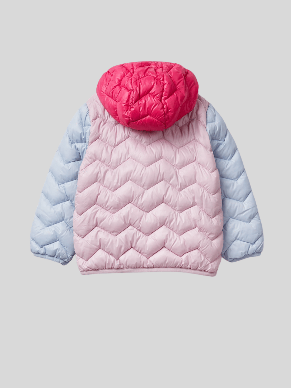 Benetton Kız Çocuk Renkli Mont 1-6 Yaş Pembe