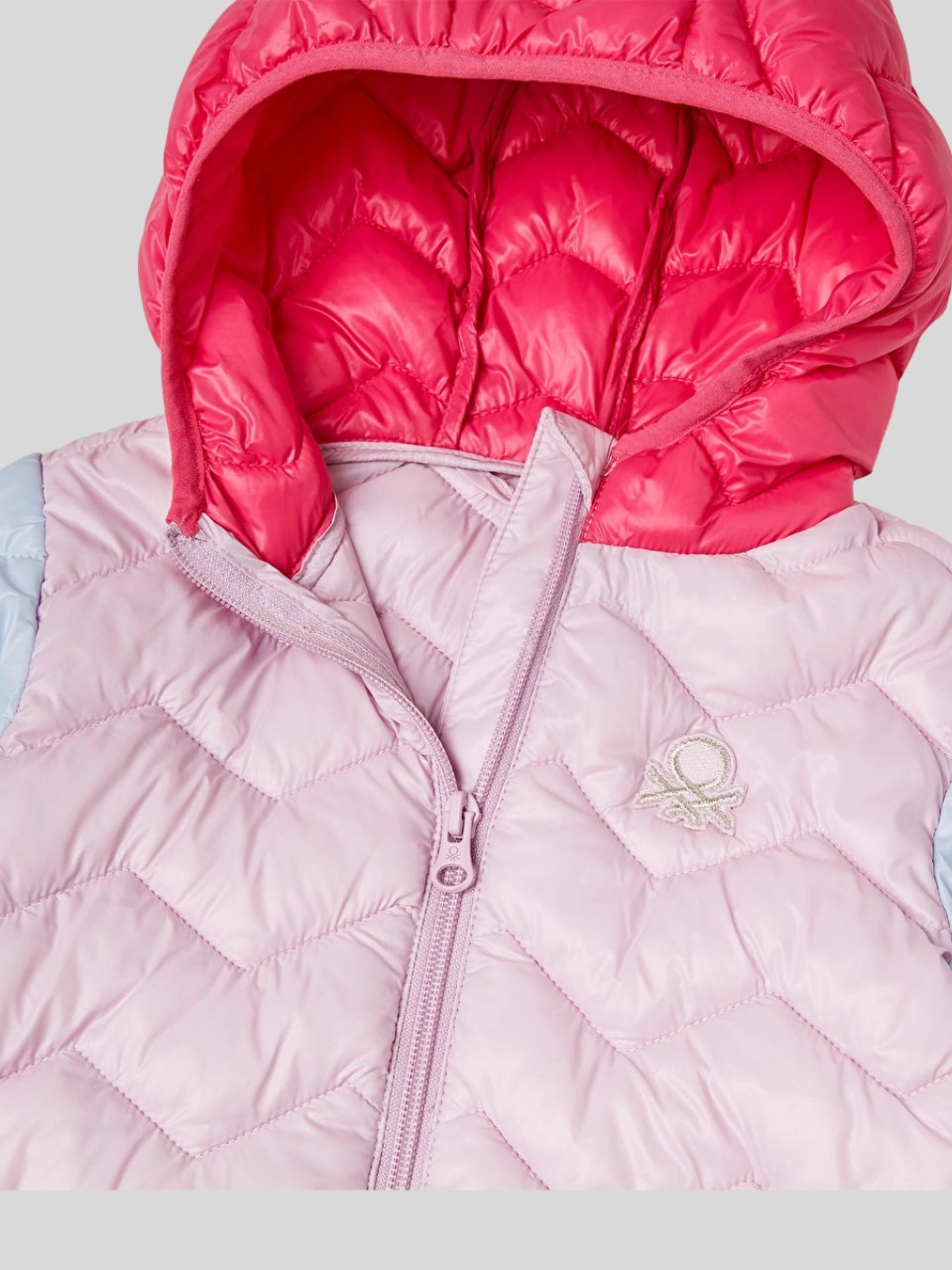 Benetton Kız Çocuk Renkli Mont 1-6 Yaş Pembe