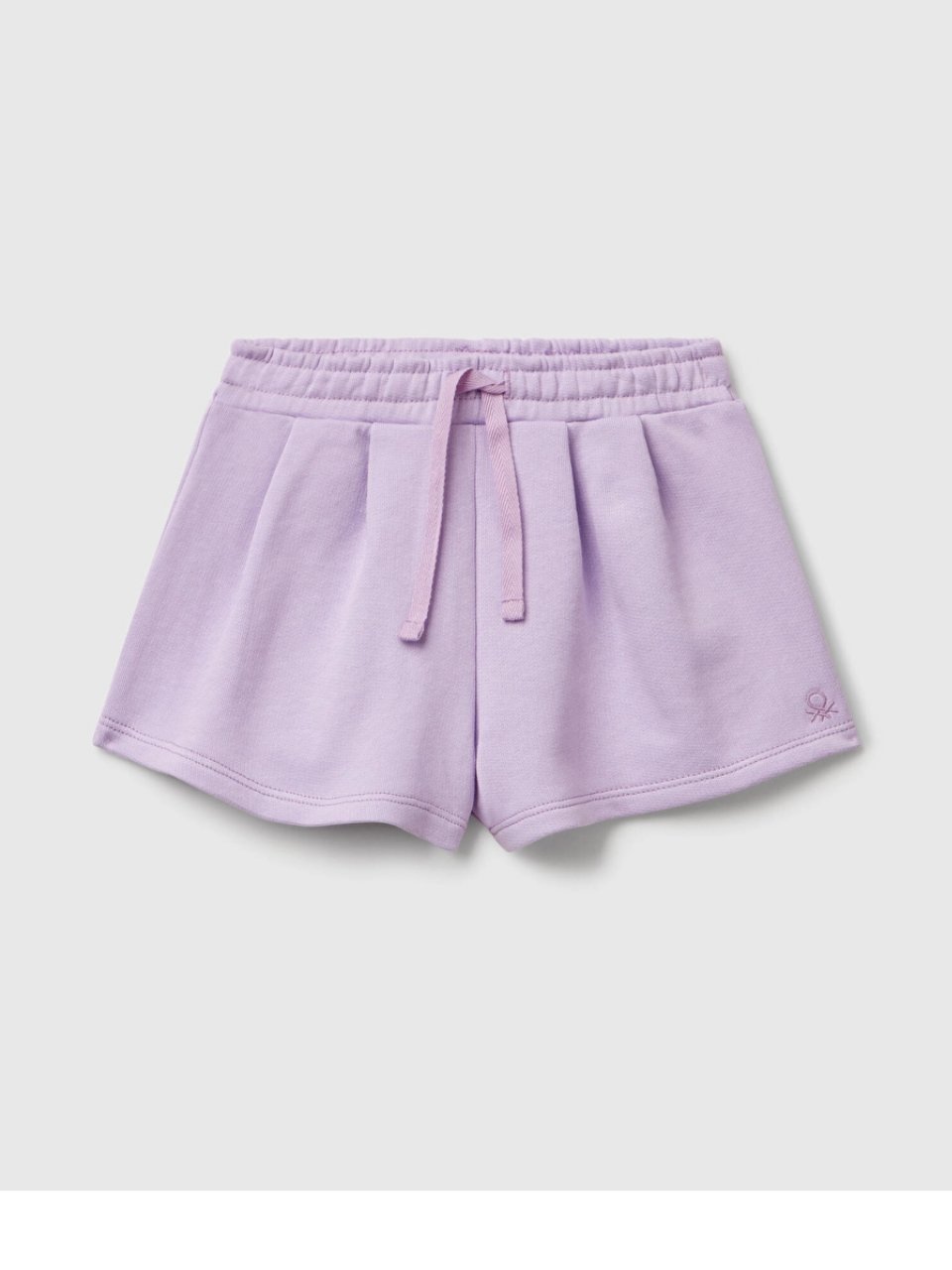 Benetton Kız Çocuk Şort 1-6 Yaş Lila