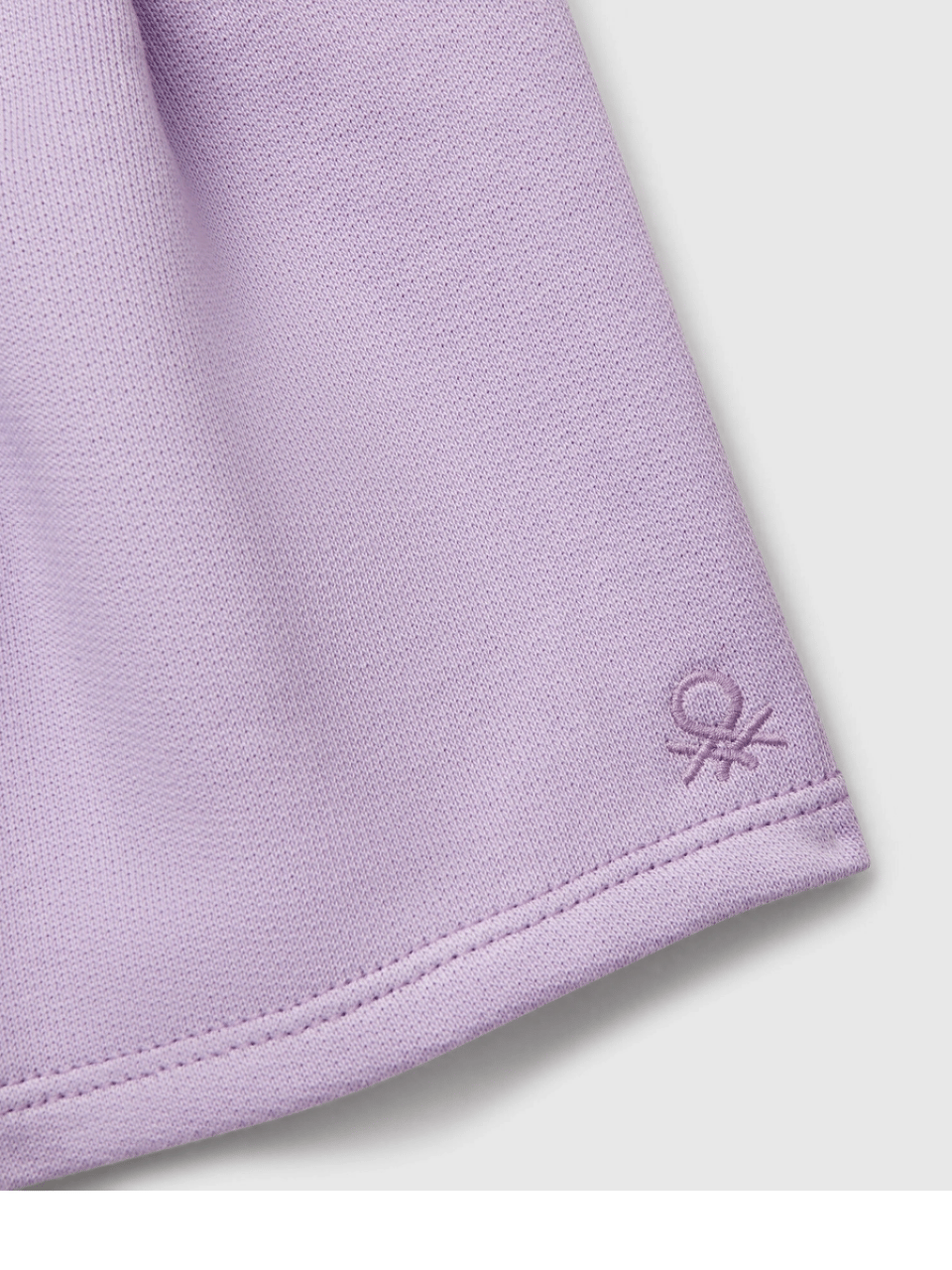 Benetton Kız Çocuk Şort 1-6 Yaş Lila