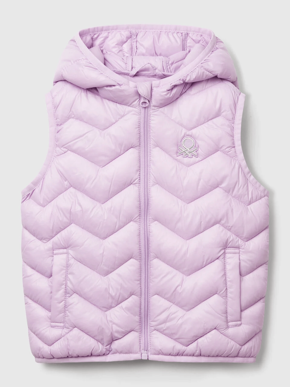 Benetton Kız Çocuk Yelek 1-6 Yaş Lila