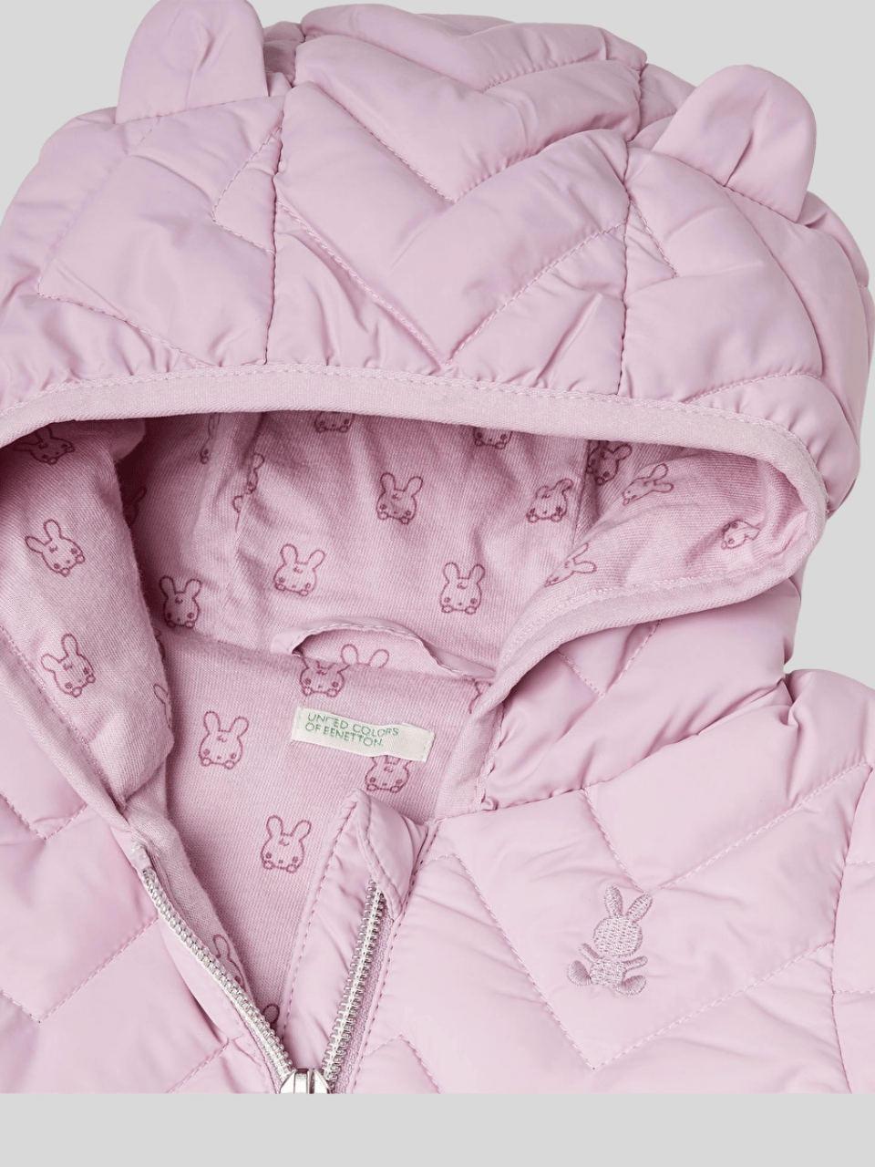 Benetton Unisex Bebek Mont 1-18 Ay Pembe