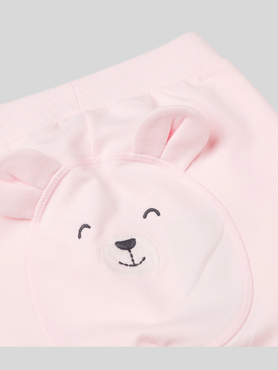 Benetton Unisex Bebek Tek Alt 1-18 Ay Pembe