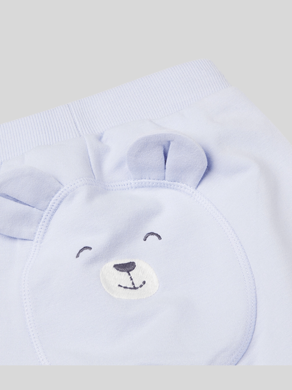 Benetton Unisex Bebek Tek Alt 1-18 Ay Açık Mavi