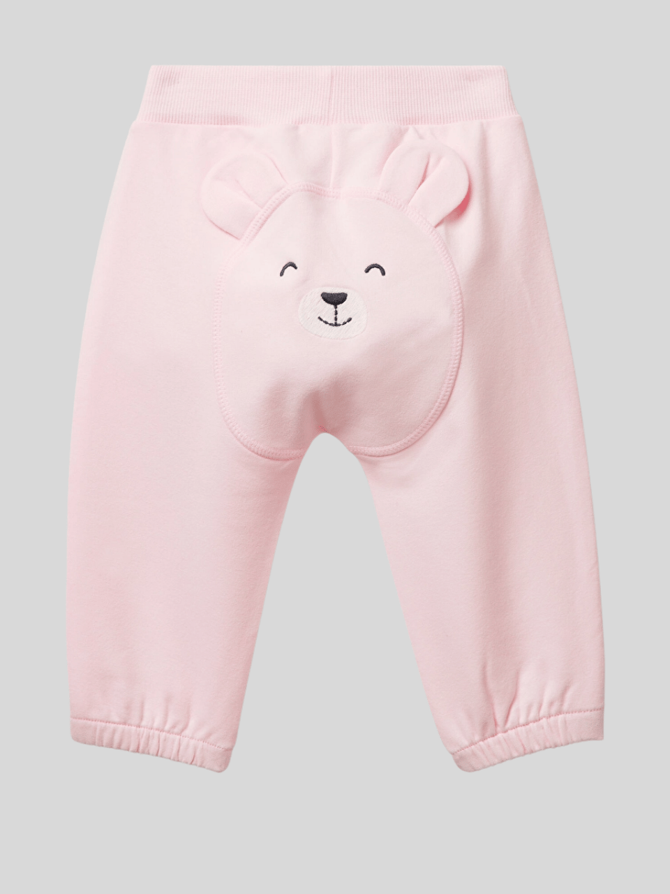 Benetton Unisex Bebek Tek Alt 1-18 Ay Pembe